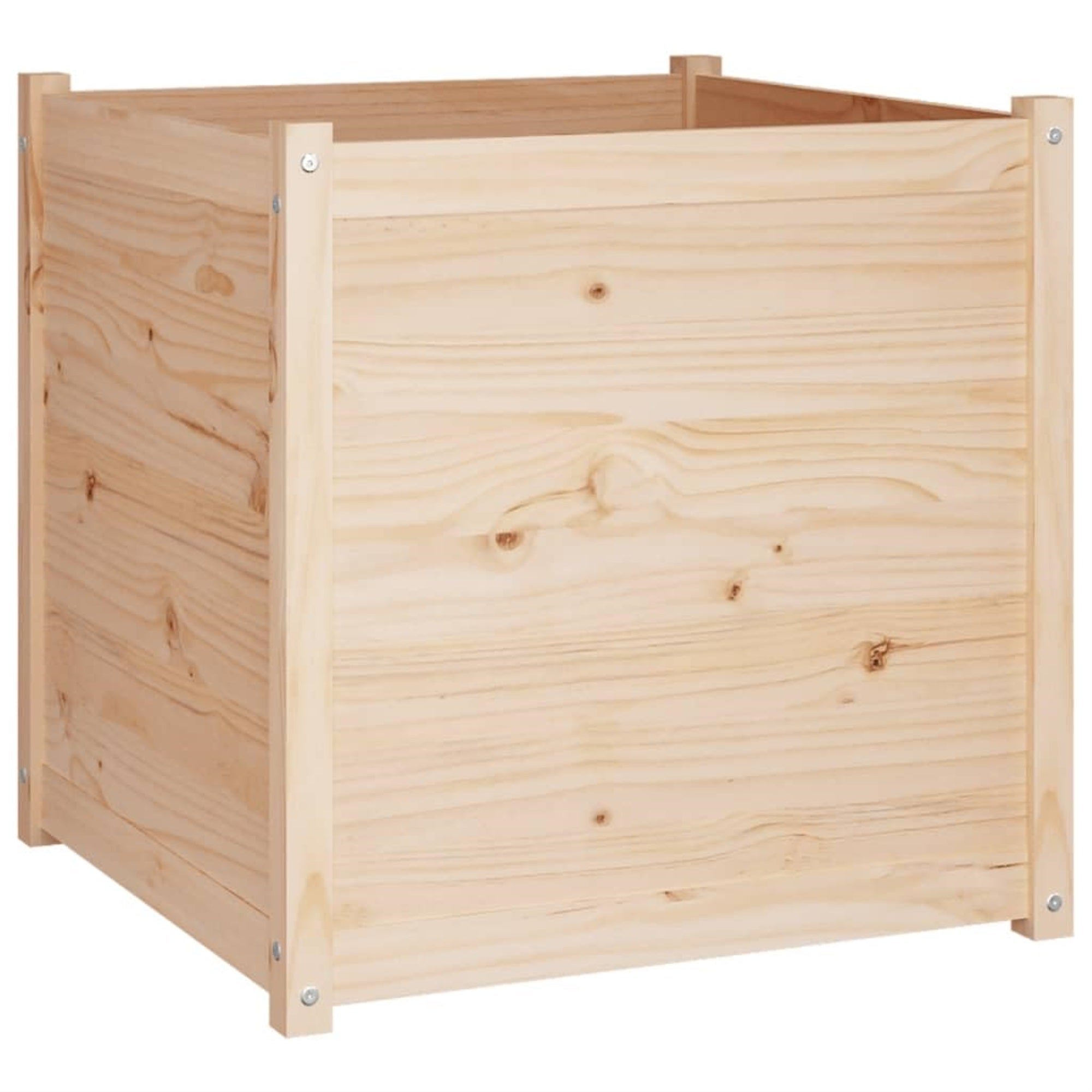 Vidaxl Garden Planter 27.6'X27.6'X27.6' Solid Wood Pine
