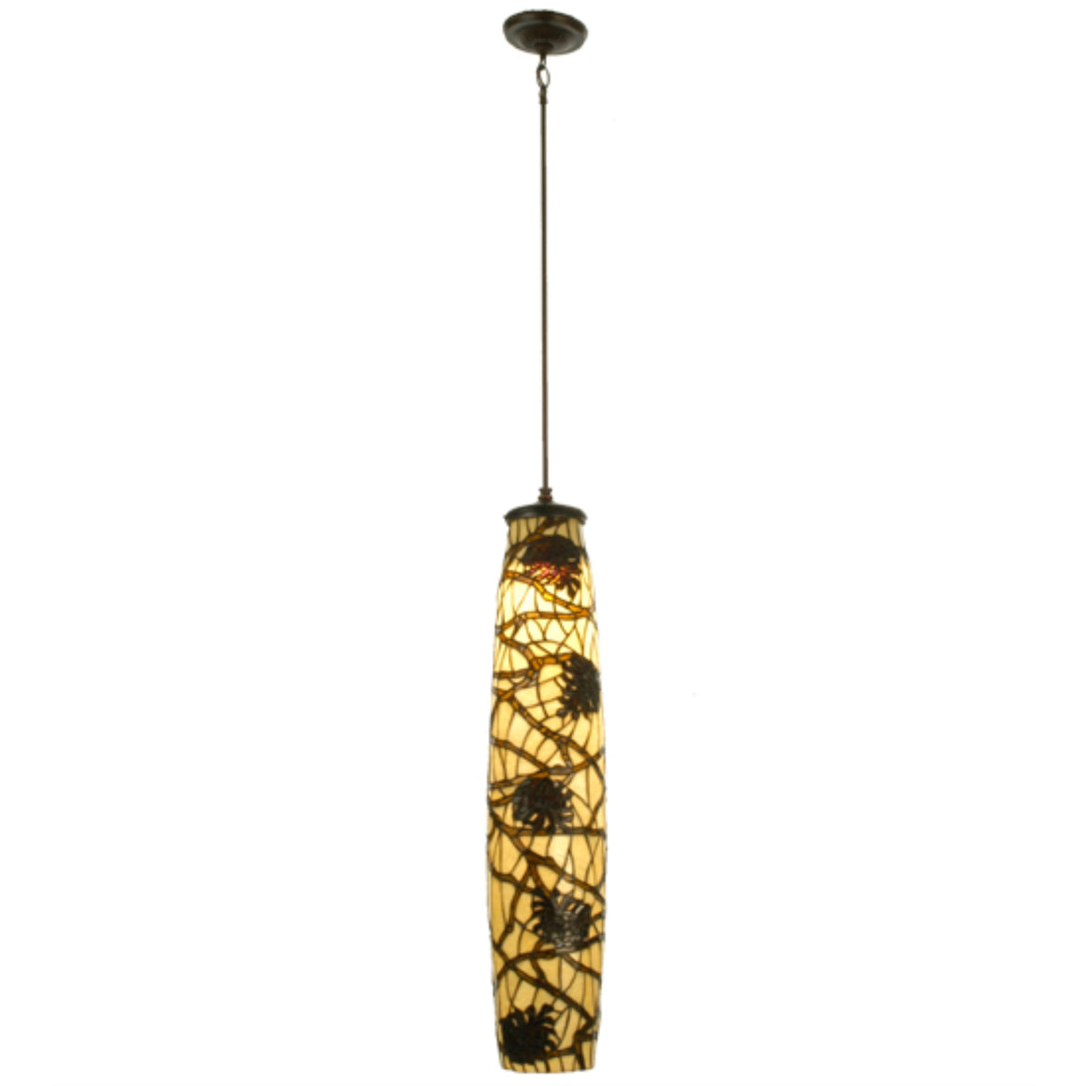 6.5'W Pine Branch Mini Pendant