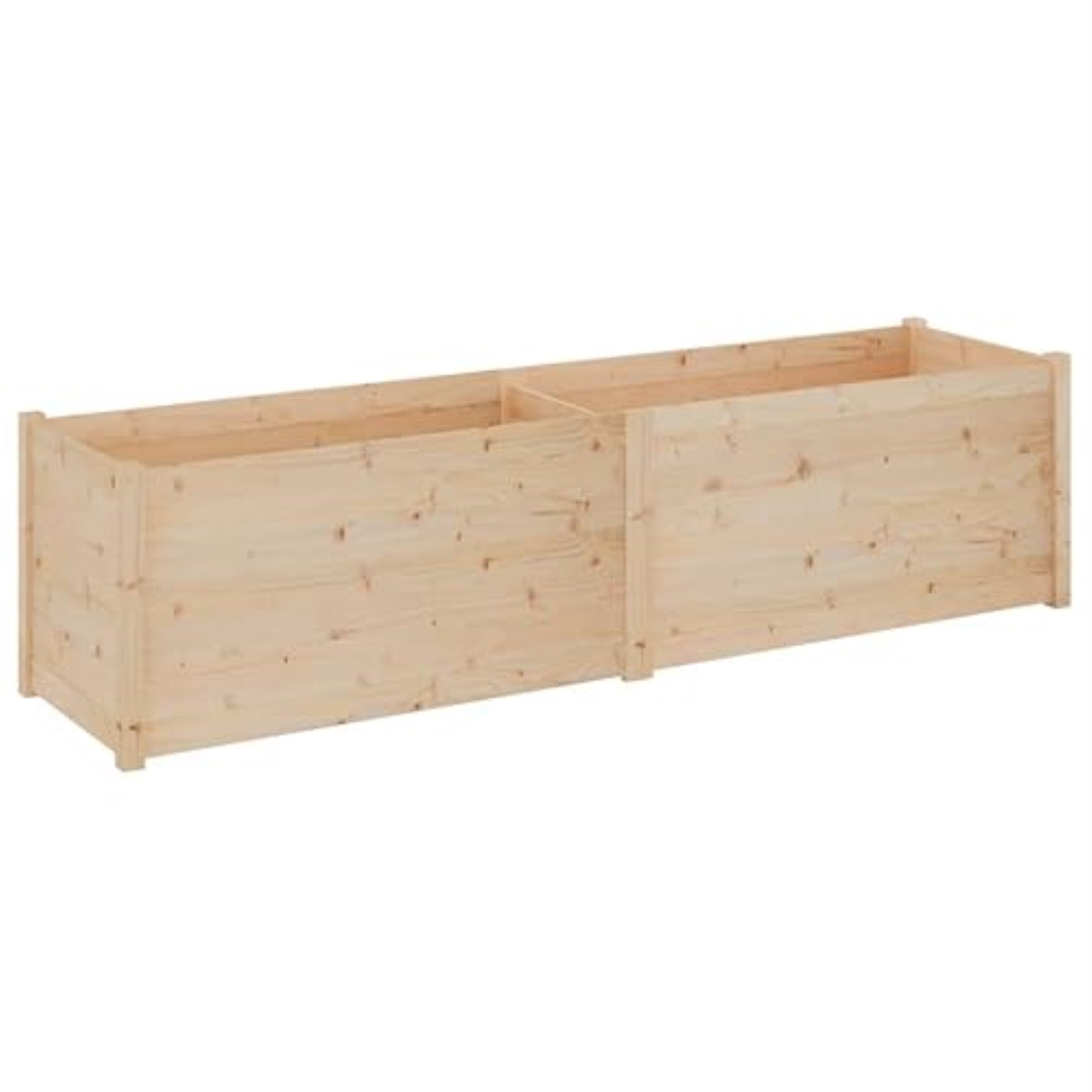 Vidaxl Garden Planter 78.7'X19.7'X19.7' Solid Wood Pine