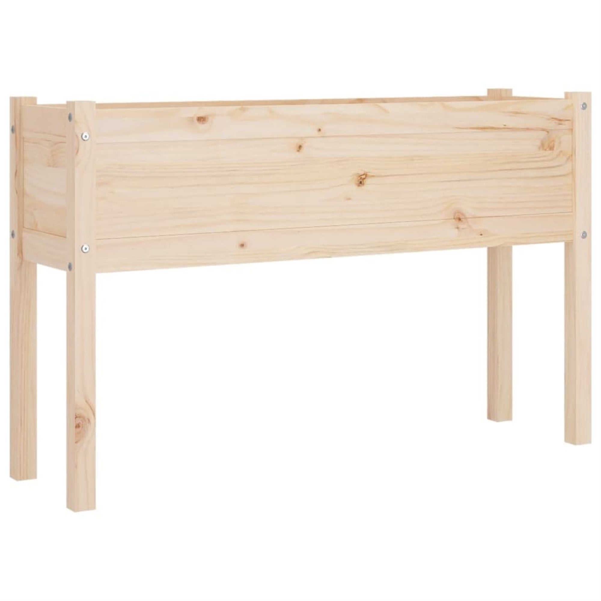 Vidaxl Garden Planter 43.3'X12.2'X27.6' Solid Wood Pine