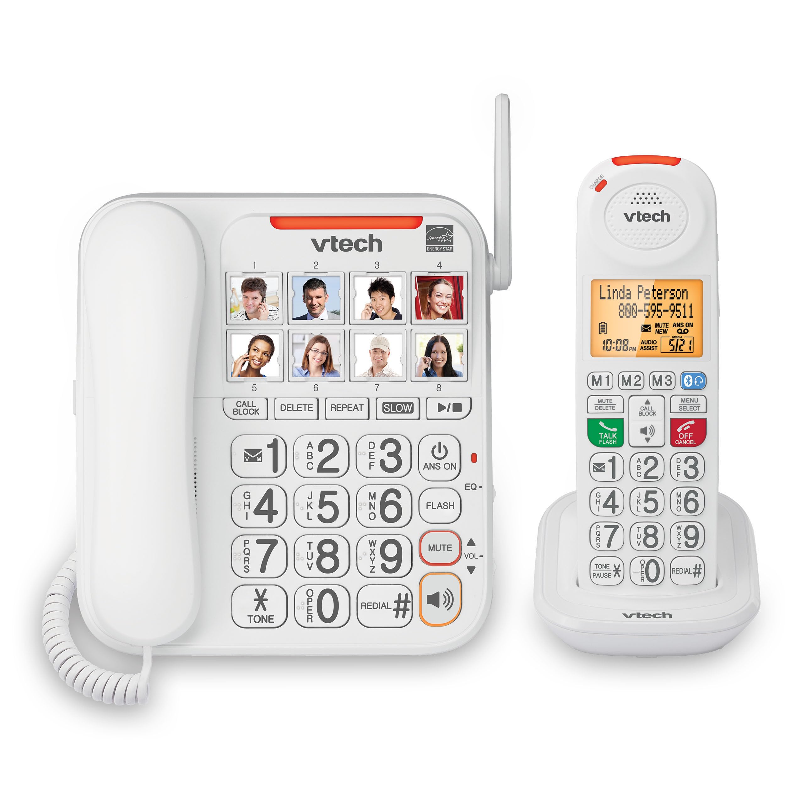 Vtech Careline Amplified Corded/Cordless Phone