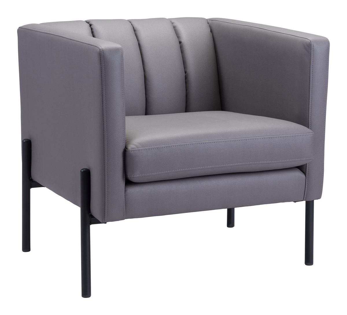 Zuo Jess Accent Chair Gray