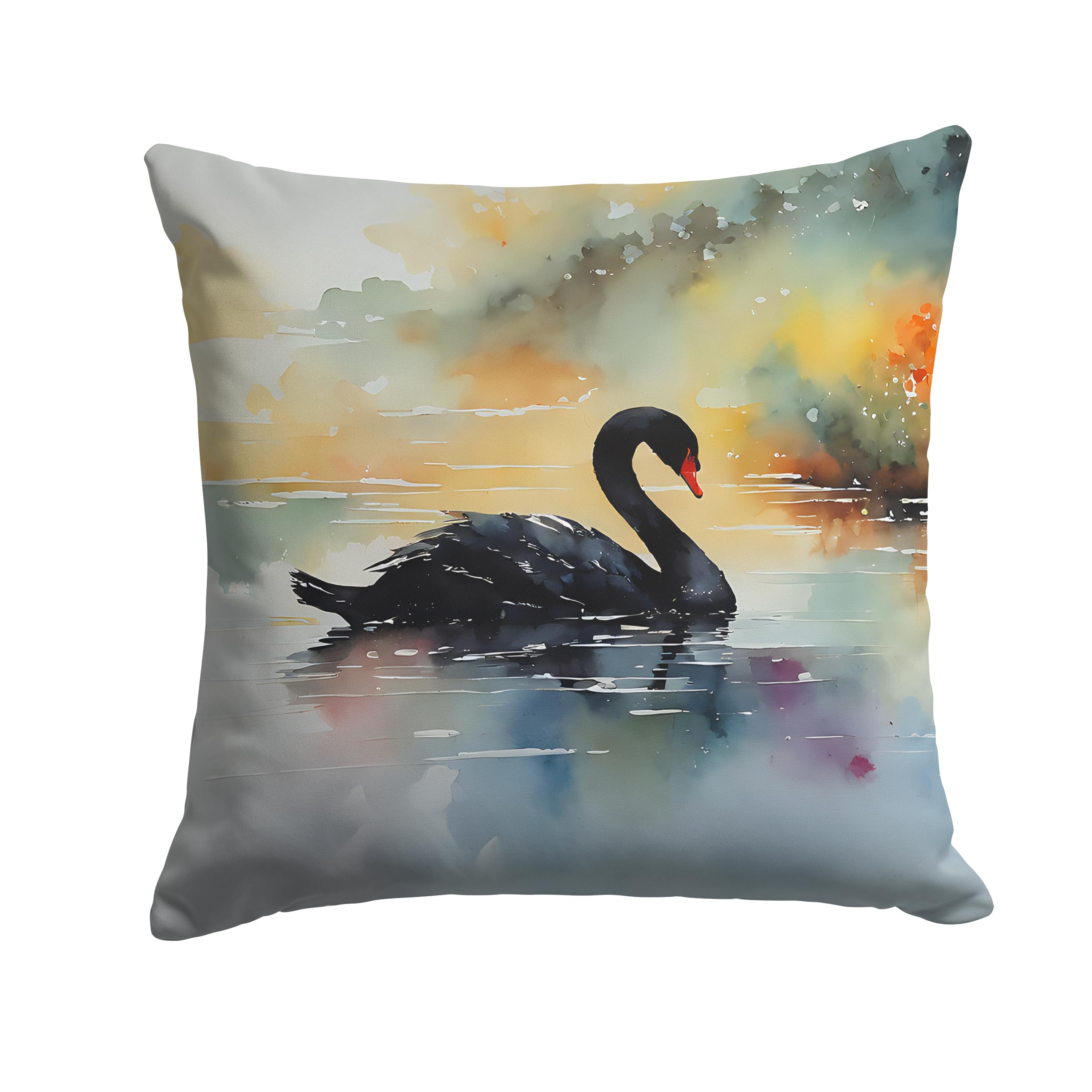 Black Swan Throw Pillow