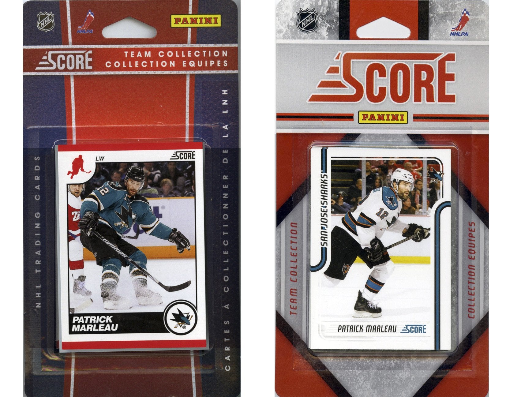 NHL San Jose Sharks Licensed Score 2 Team Sets
