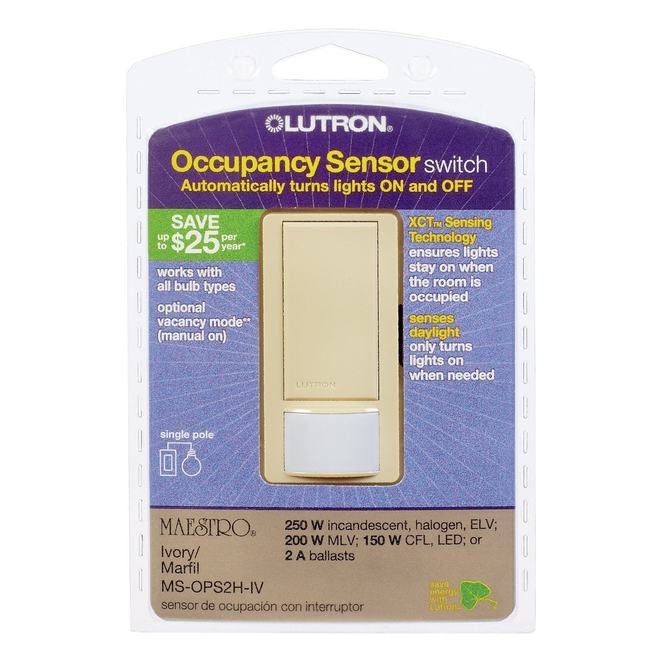Maestro Occ Sensor Sp Ivory