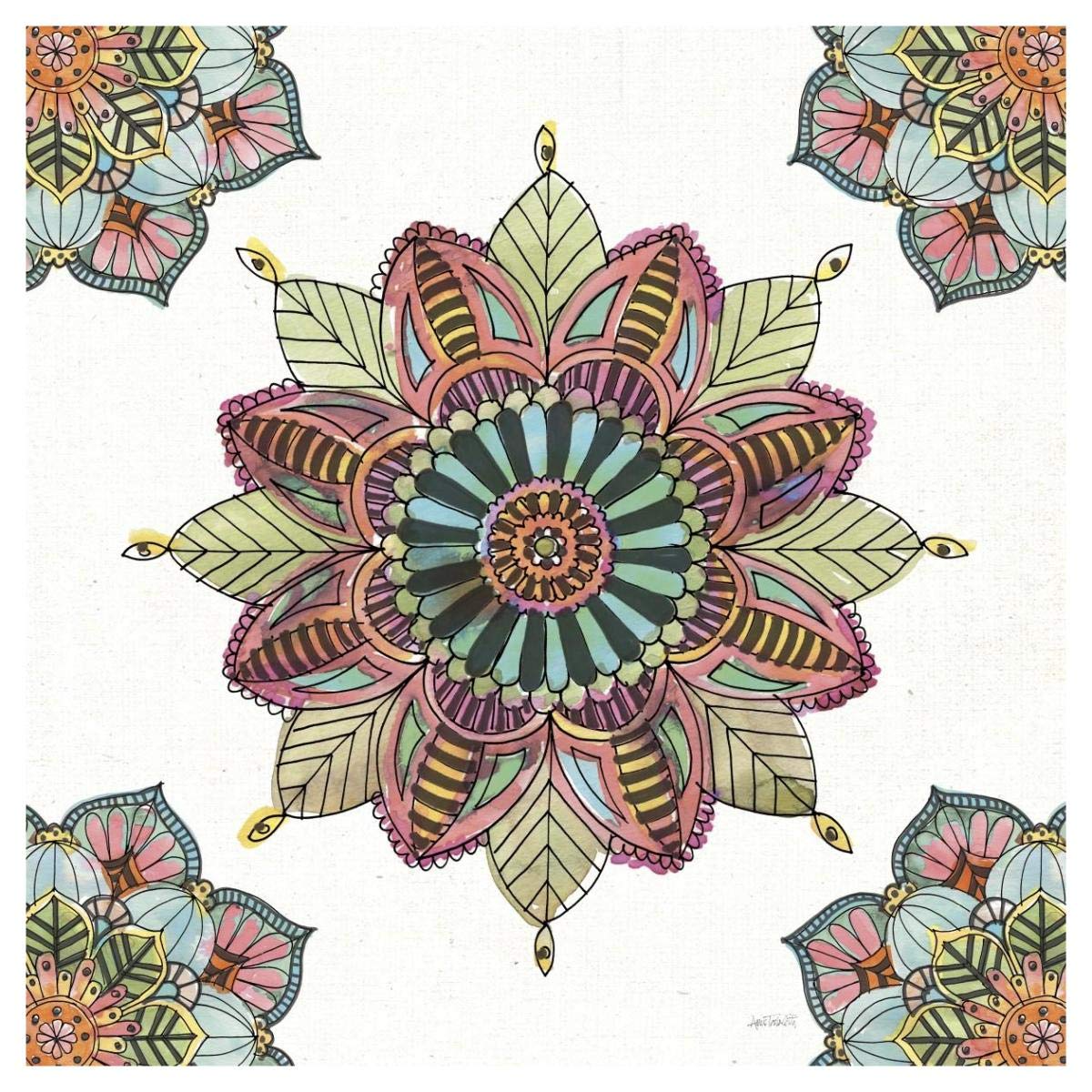 Mandala Morning VI -Paper Art-42x42”