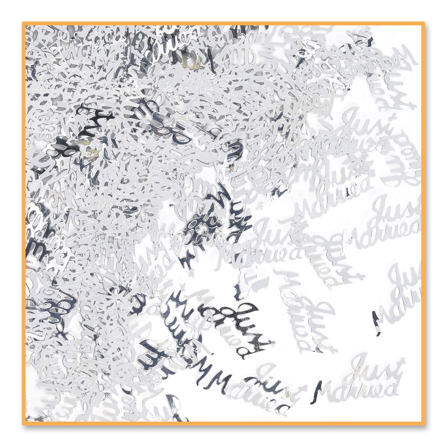 Just Married Confetti (Pack of 6)