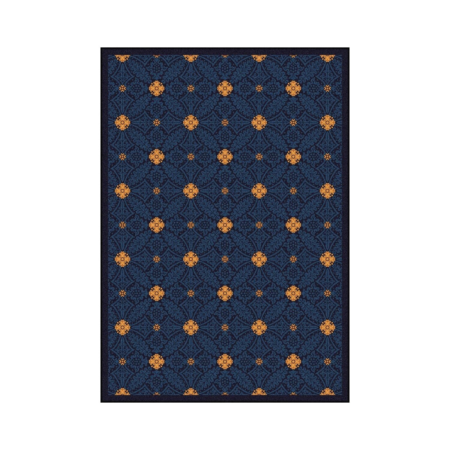 Fort Wood 78 x 109??area rug in color Navy