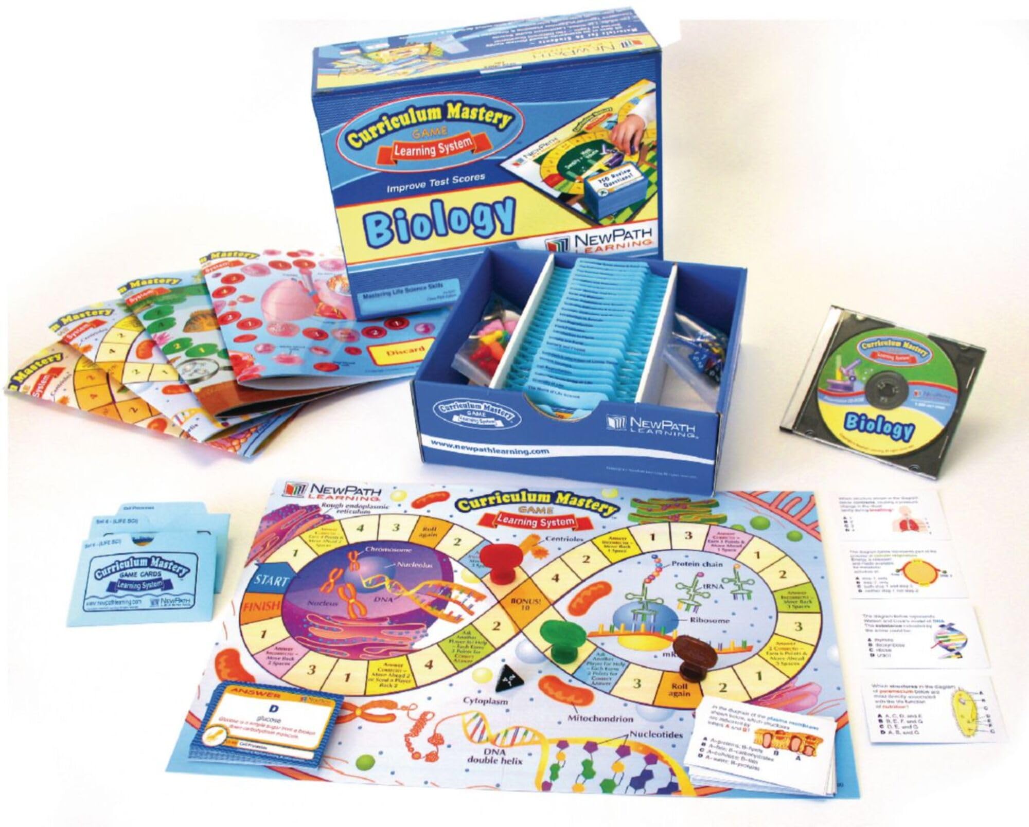 NewPath Learning High School Biology Curriculum Mastery Game