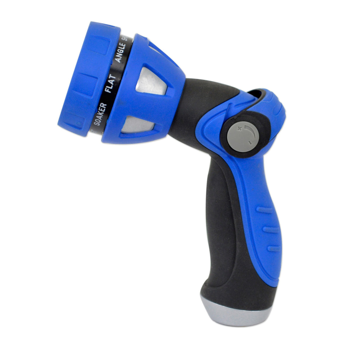 Hosecoil Thumb Lever Nozzle W/Metal Body And Nine Pattern