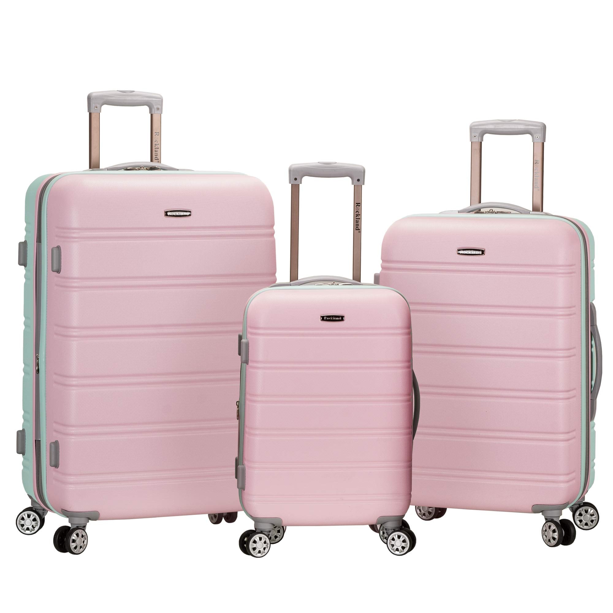 MELBOURNE 3 PC ABS LUGGAGE SET-MINT