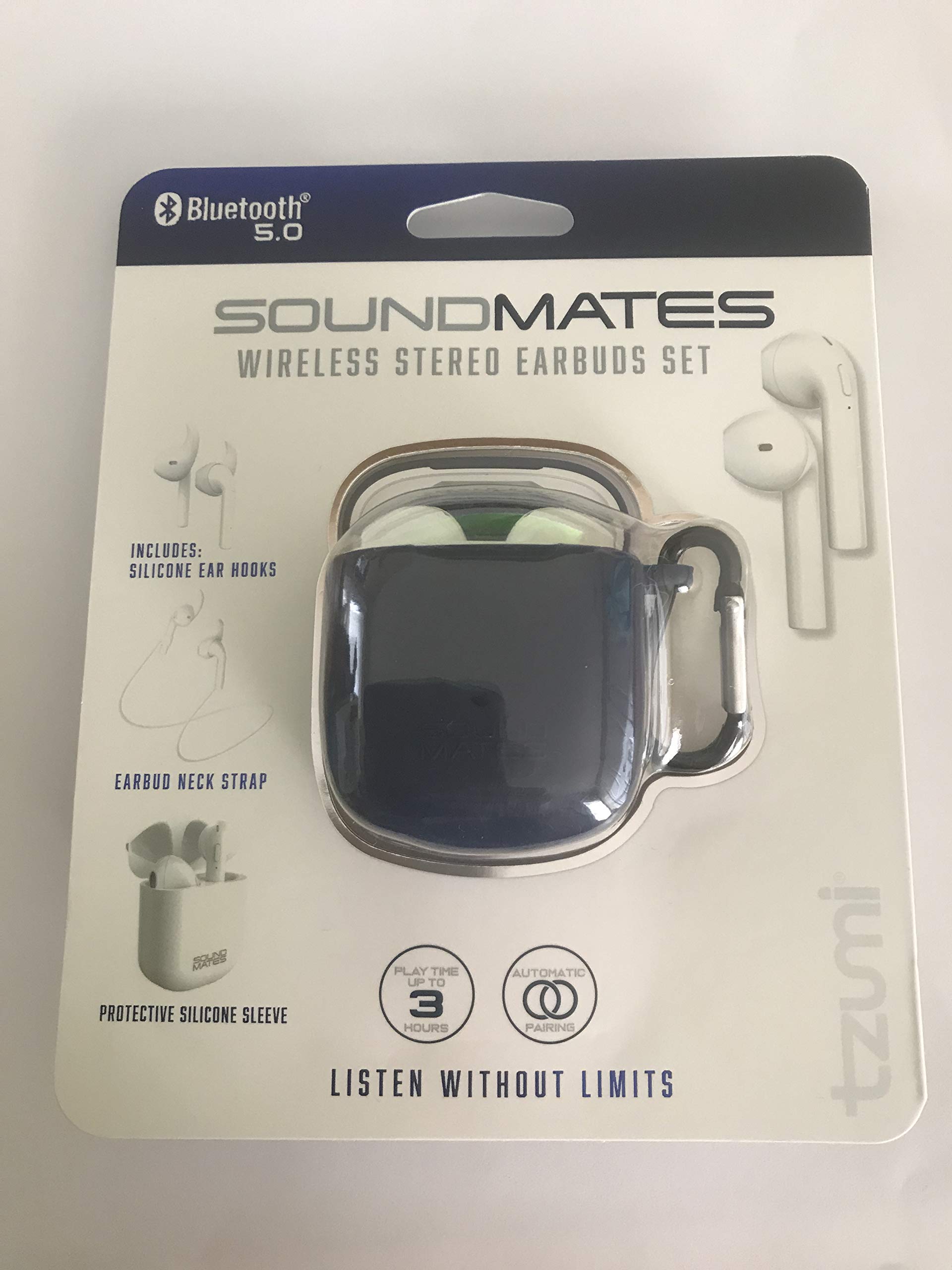TZUMI WIRELESS CHARGING EARBUDS