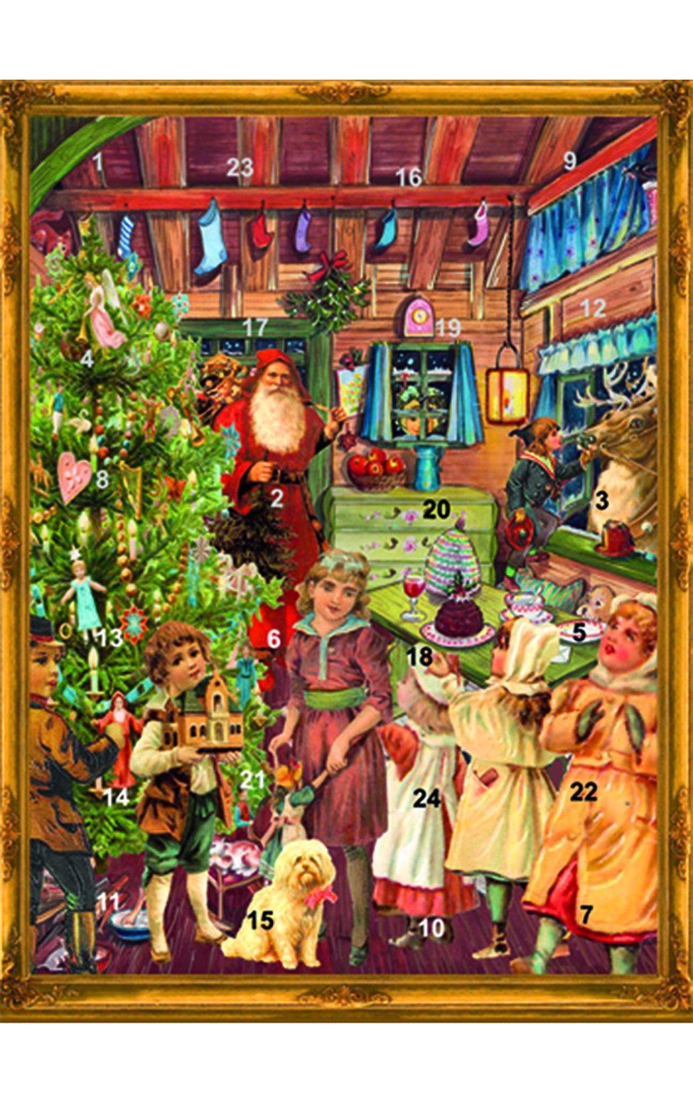 ADVENT CARD-VIC.XMAS EACH