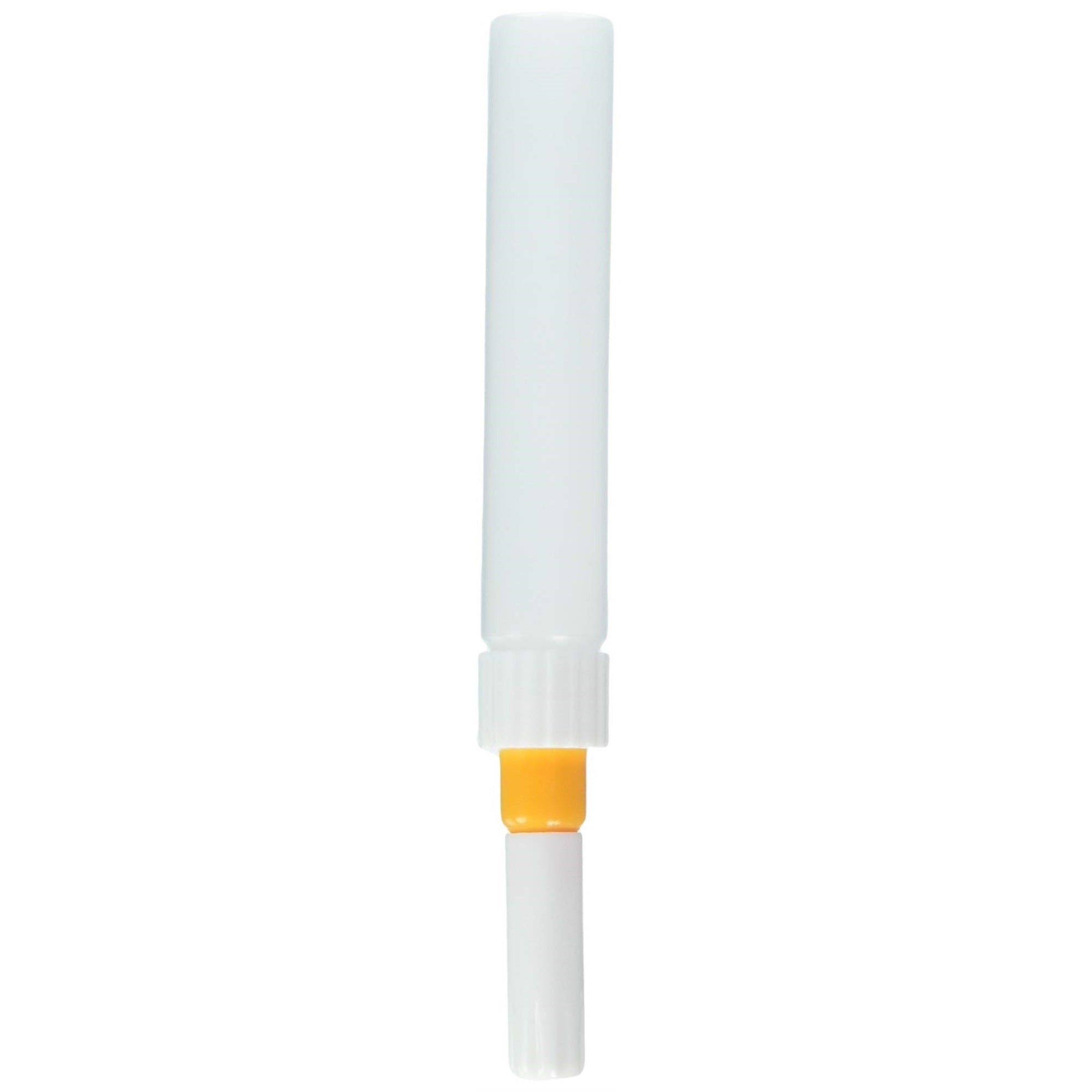 Fineline Applicator Three Pack. 18g Tip with 1oz unlabeled Tube Bottles.  Packagedin Hanging Zip Lock Poly Bag with Color insert.