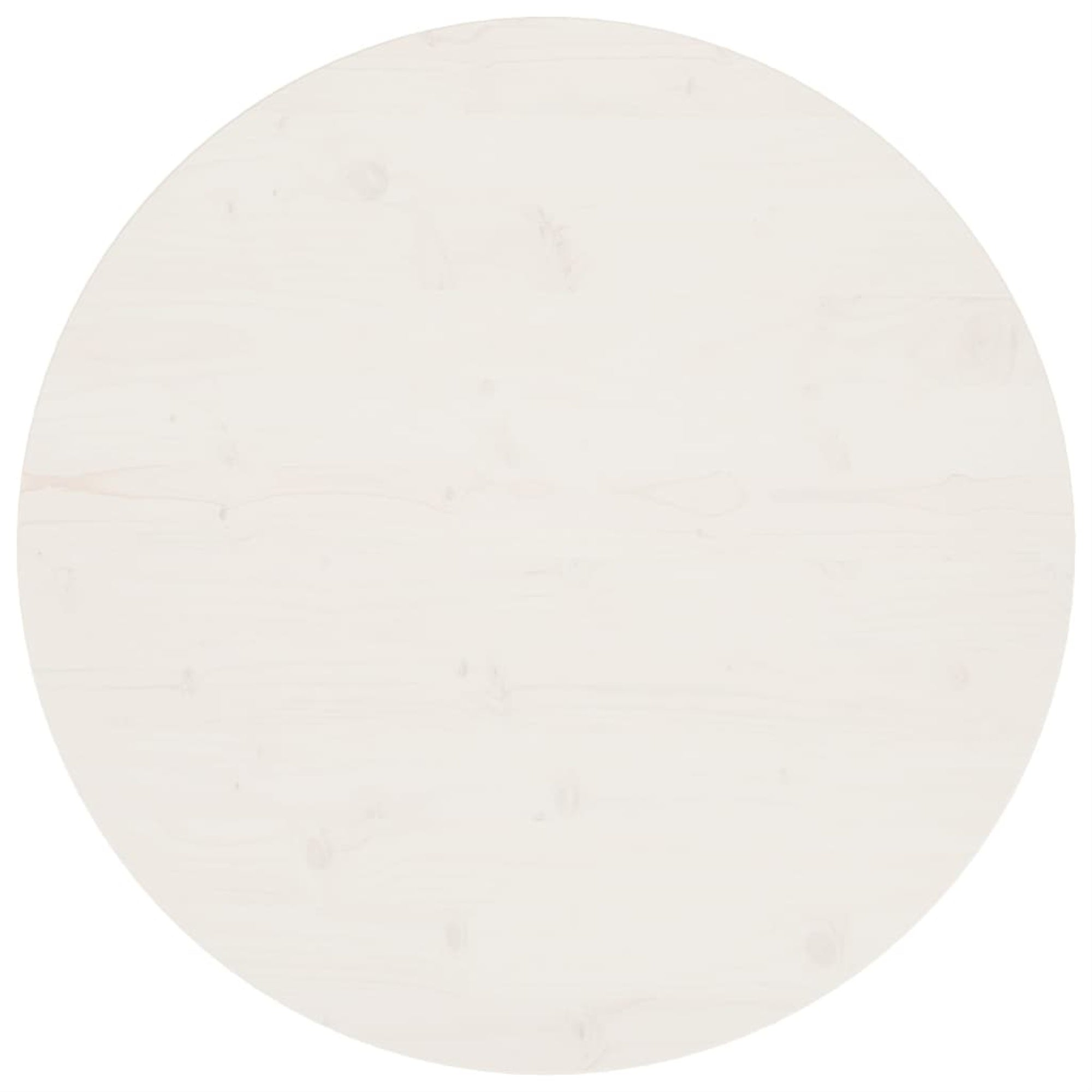 Vidaxl Table Top White 31.5'X1' Solid Wood Pine
