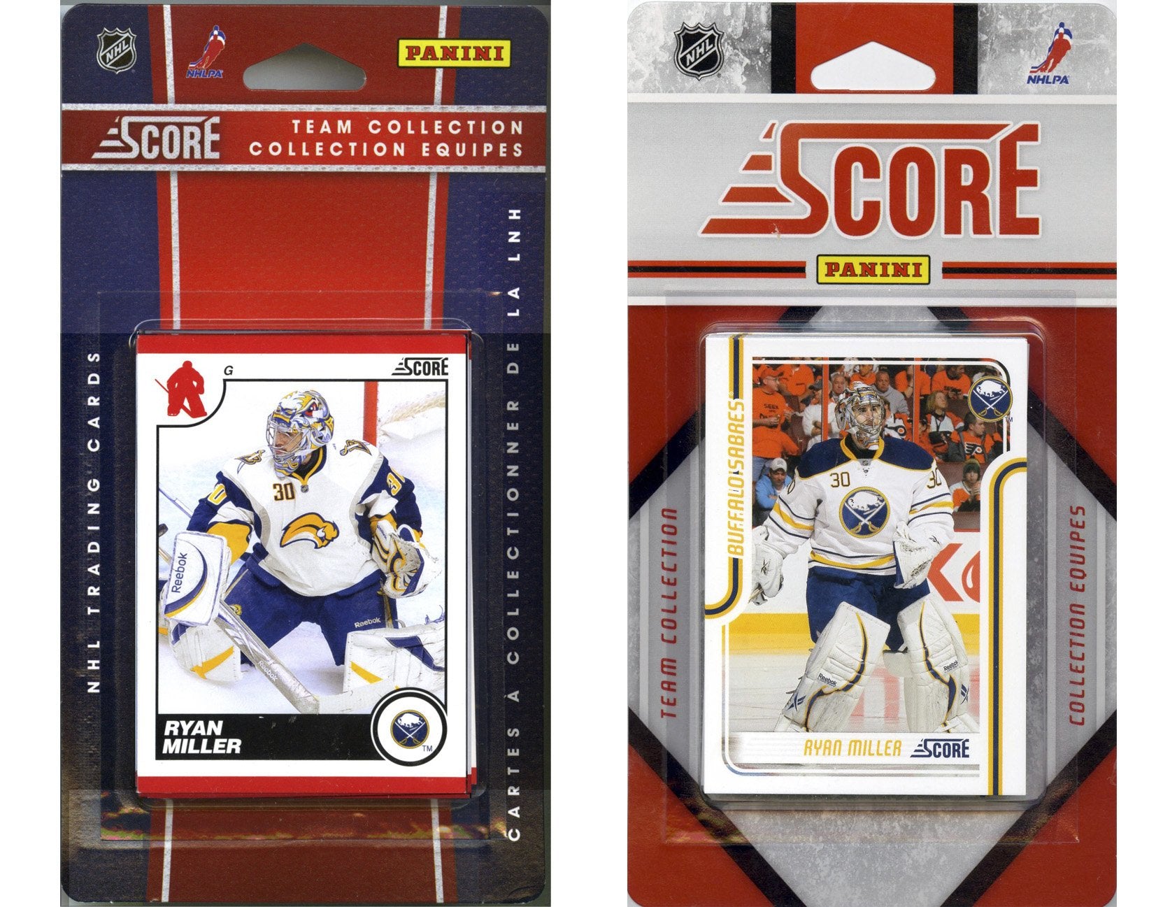 NHL Buffalo Sabres Licensed Score 2 Team Sets