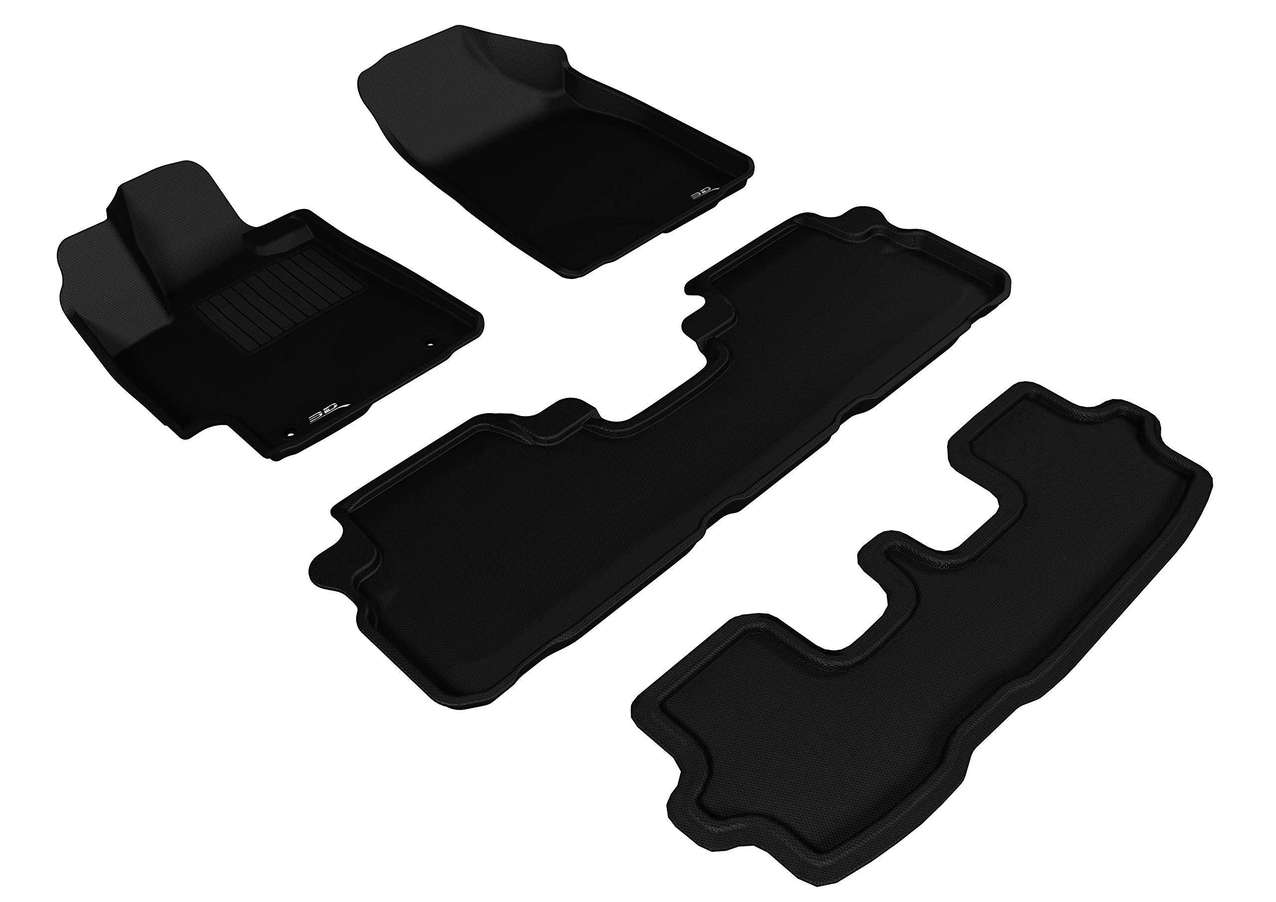 3D MAXpider TOYOTA HIGHLANDER 2008-2013 GAS KAGU BLACK R1 R2 R3