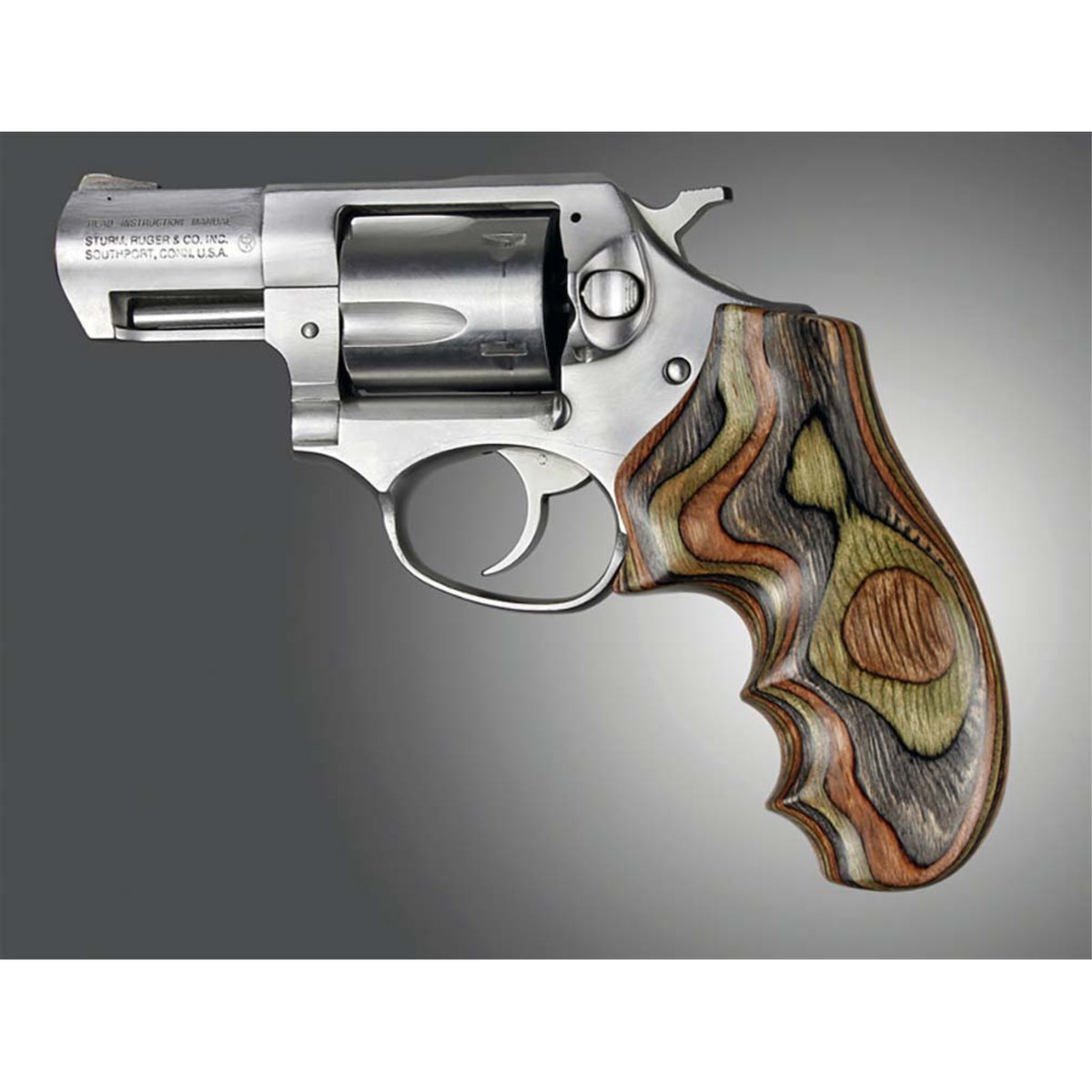 Hogue Ruger Sp101 Lamo Camo (Hardwood Grip)