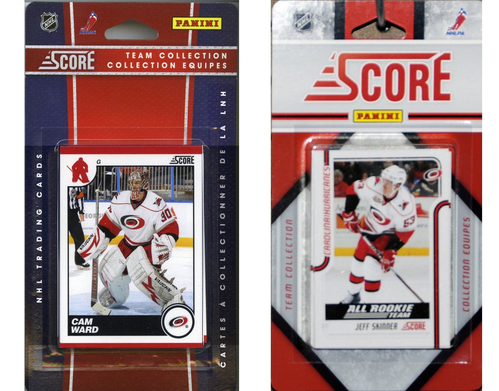 NHL Carolina Hurricanes Licensed Score 2 Team Sets