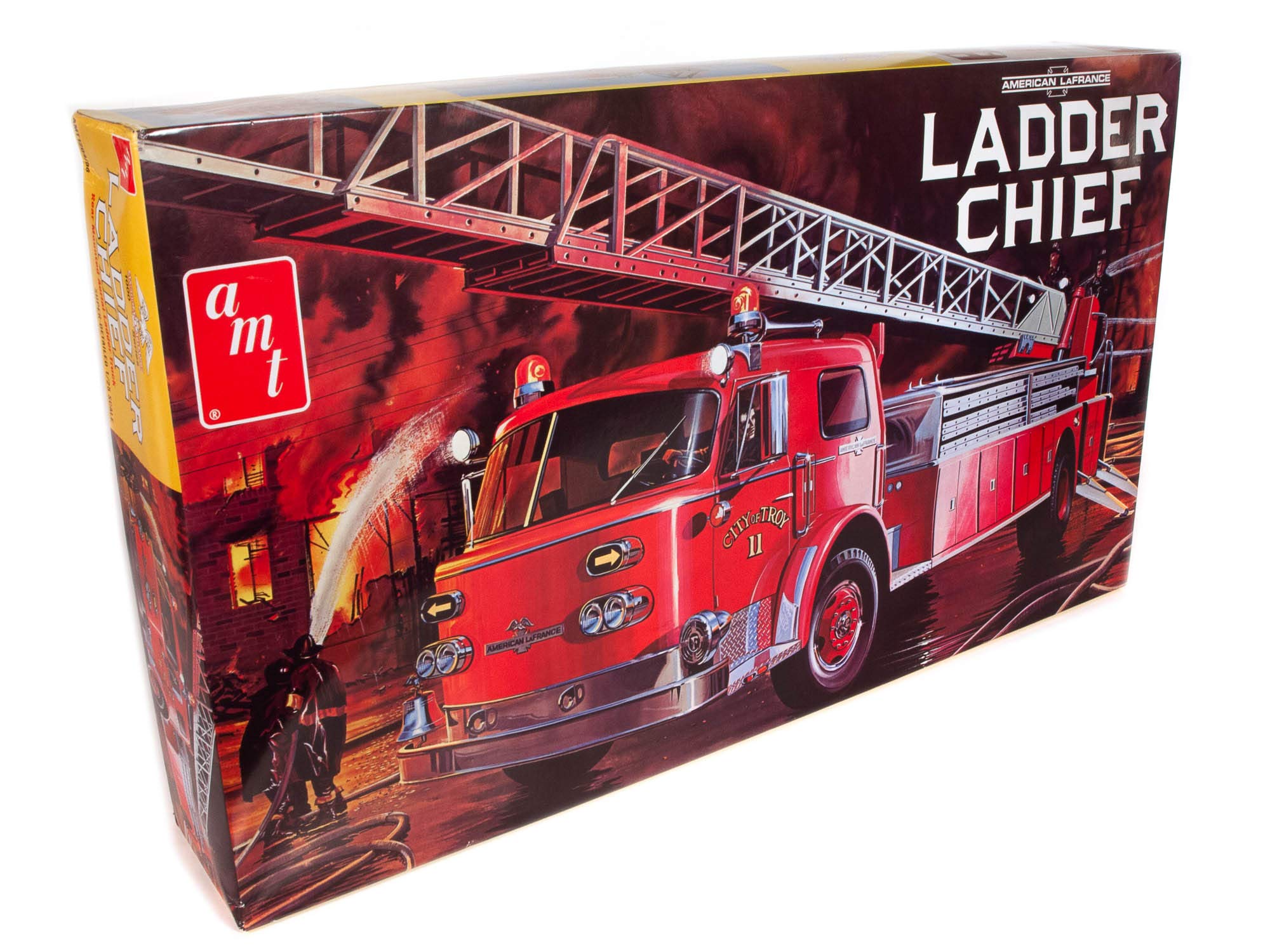 Amt American Lafrance Ladder Chief Fire Truck 125Th Scale Model Kit