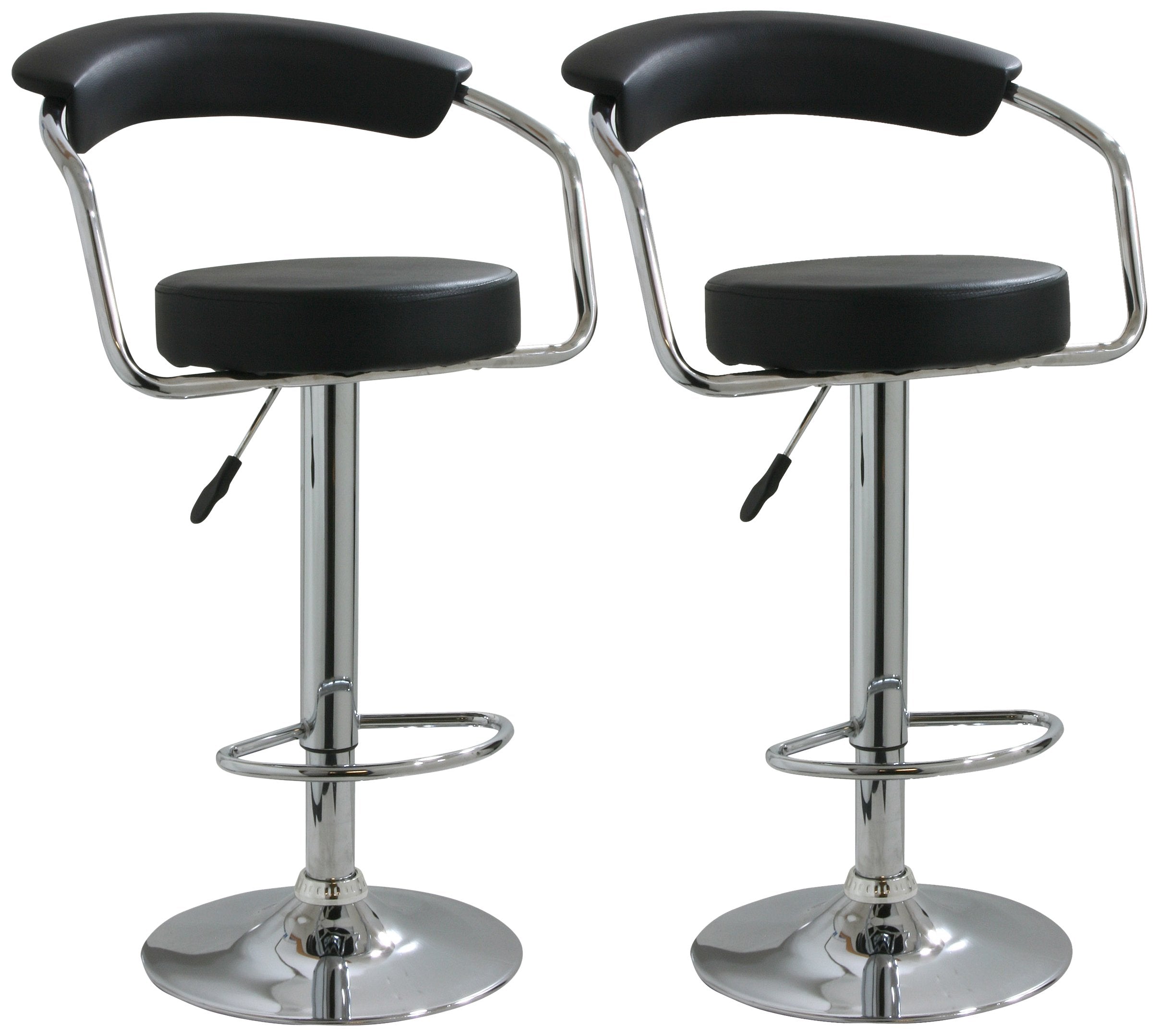 AmeriHome BS1060BSET Classic Elegant Bar Stool - 2 Piece