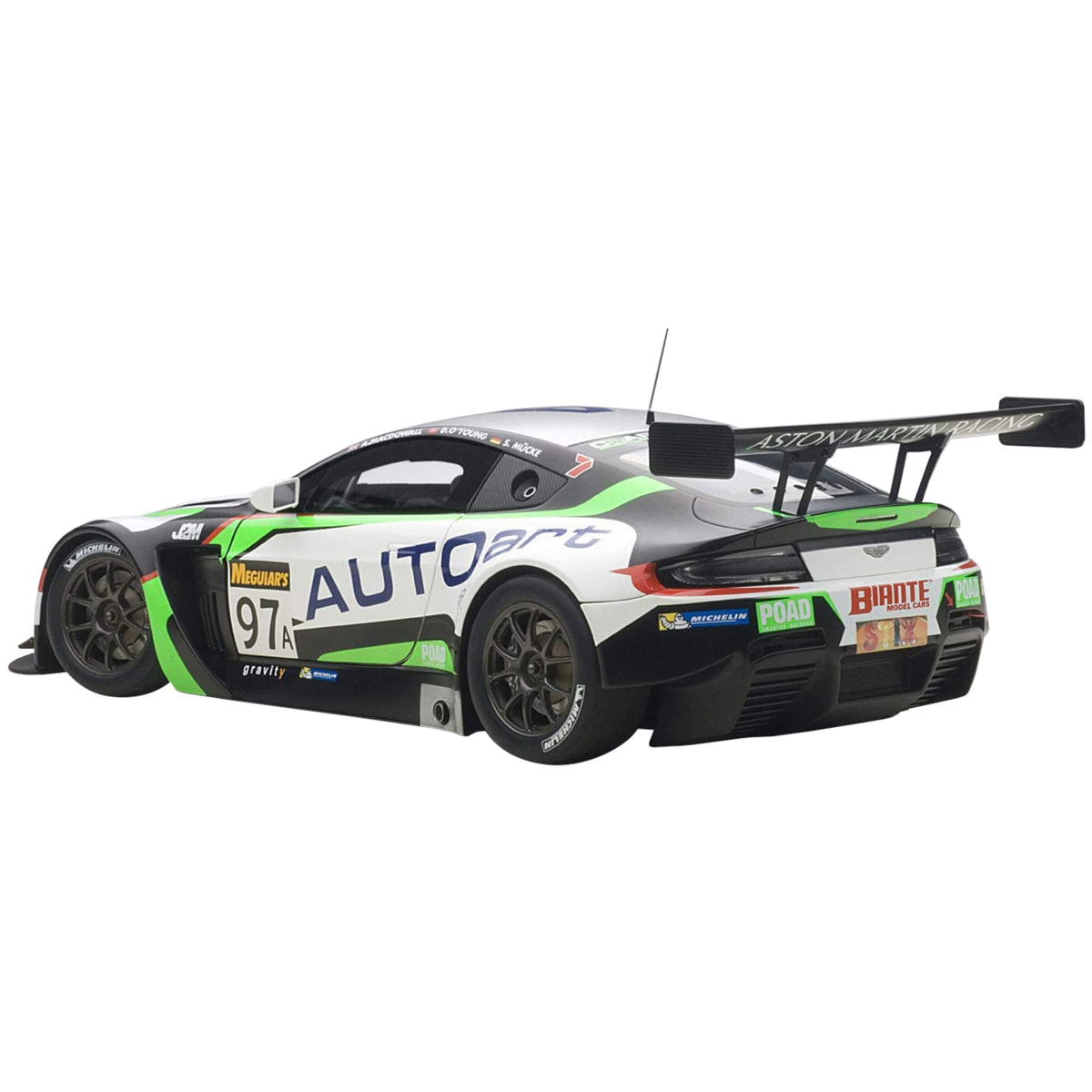 Aston Martin V12 Vantage Bathurst 12Hour Endurance Race 2015 #97 A. Macdowall / D. O'Young / S. Mucke 1/18 Model Car By Autoart