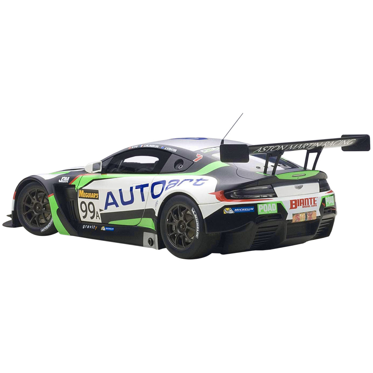 Aston Martin V12 Vantage Bathurst 12Hour Endurance Race 2015 #99 Jm. Merlin / J. Venter / F. Yu 1/18 Model Car  By Autoart