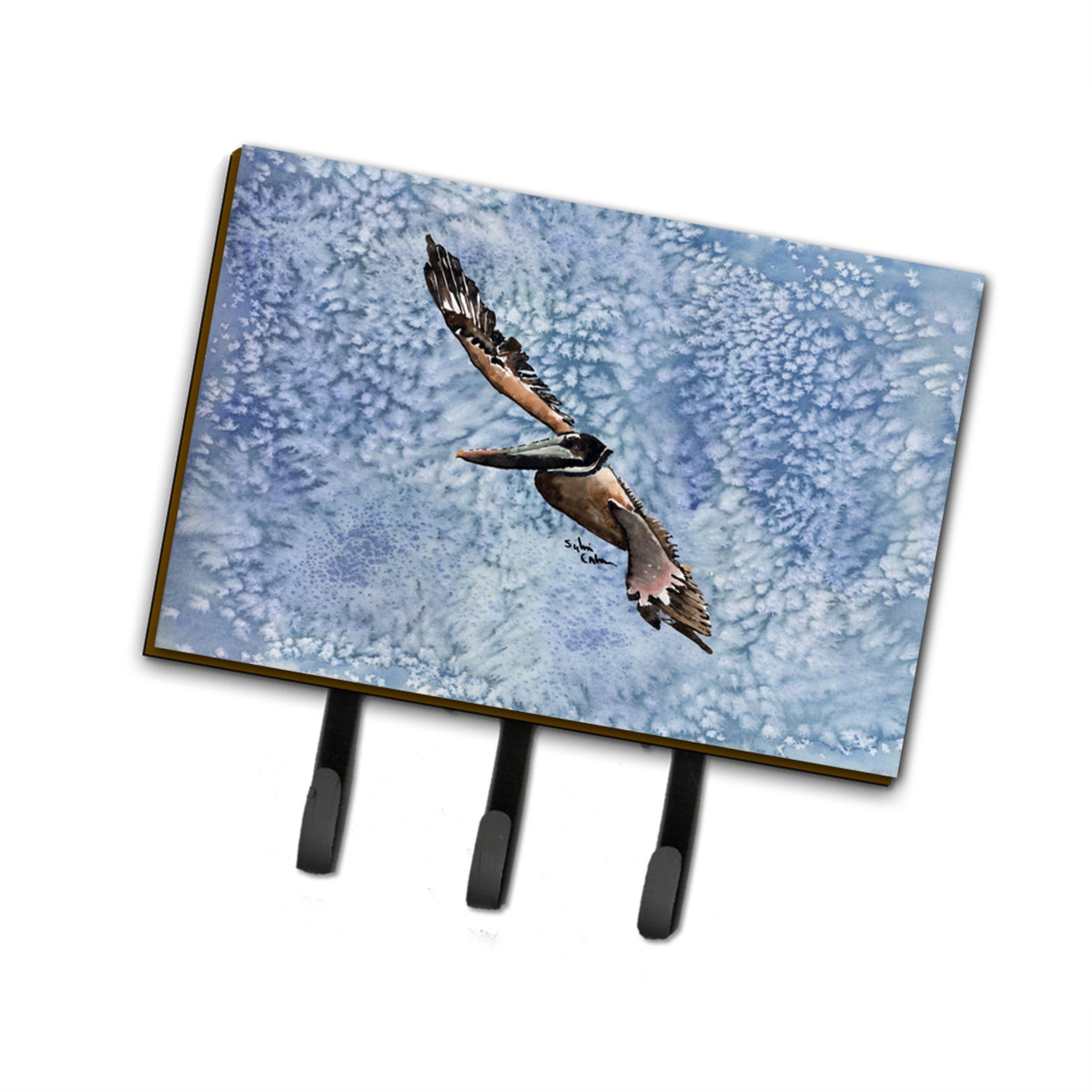 Caroline'S Treasures 8150Th68 Pelican Leash Or Key Holder, Large, Multicolor