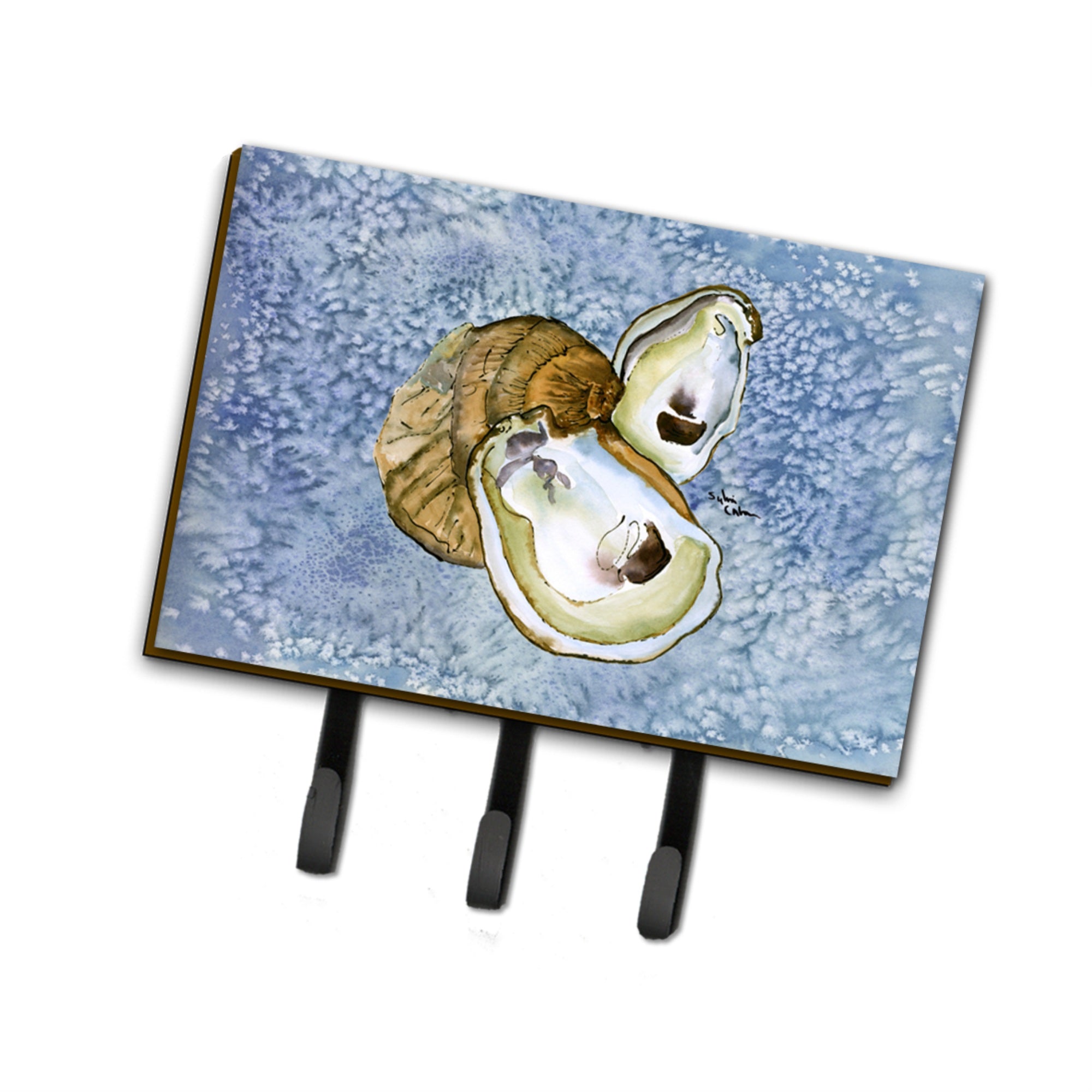 Caroline'S Treasures 8152Th68 Oyster Leash Or Key Holder, Large, Multicolor