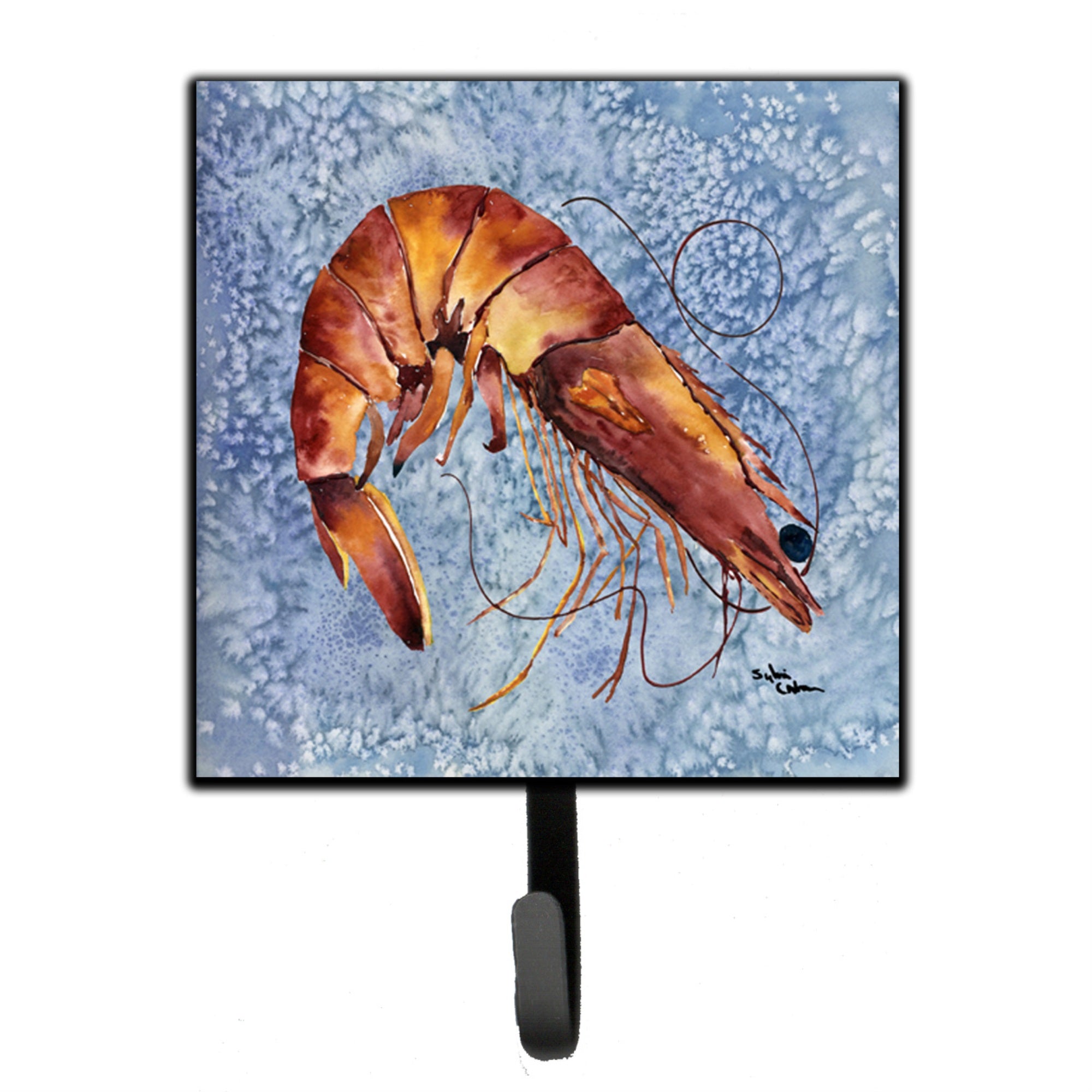 Caroline'S Treasures 8153Sh4 Shrimp Leash Holder Or Key Hook, Small, Multicolor