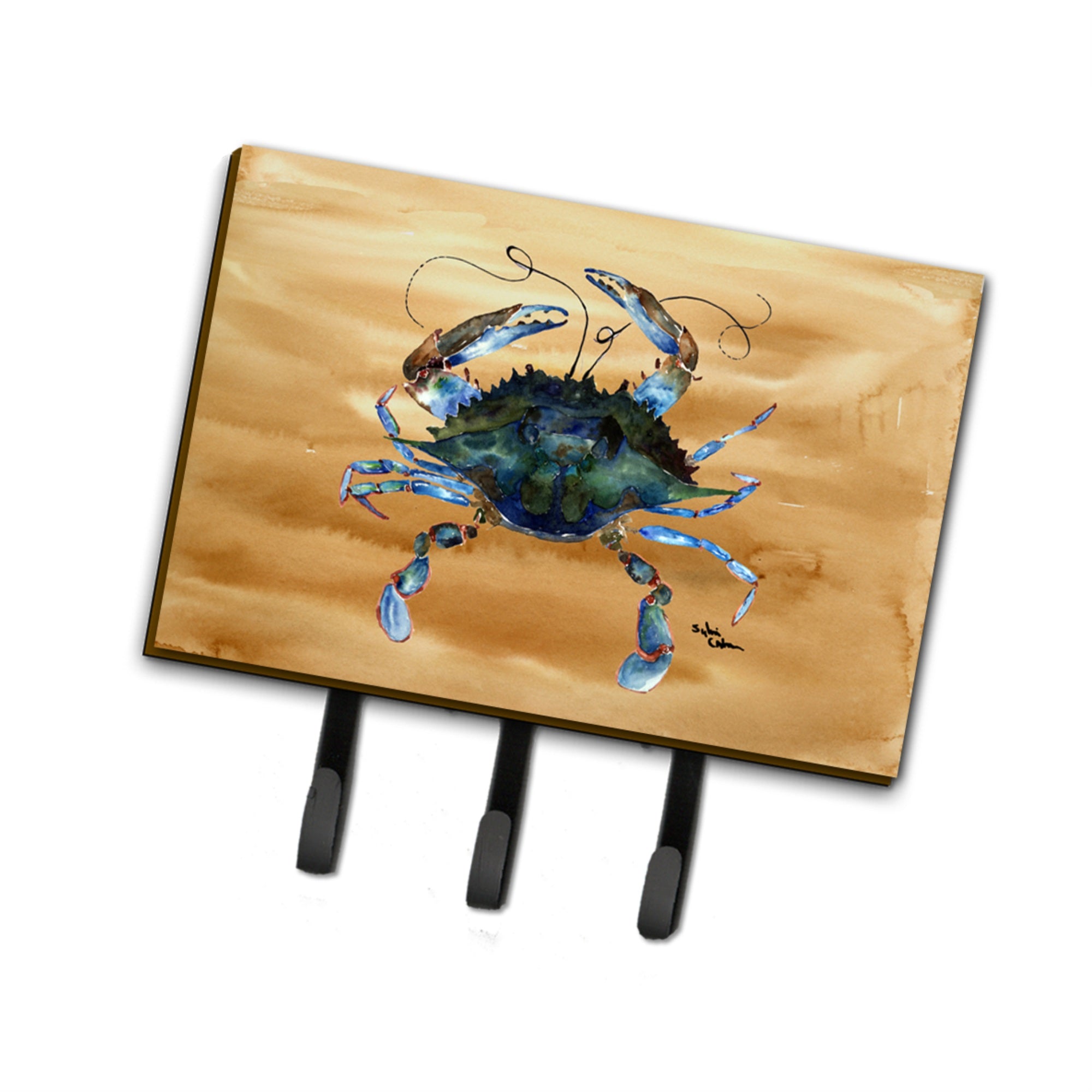 Caroline'S Treasures 8159Th68 Crab Leash Or Key Holder, Large, Multicolor