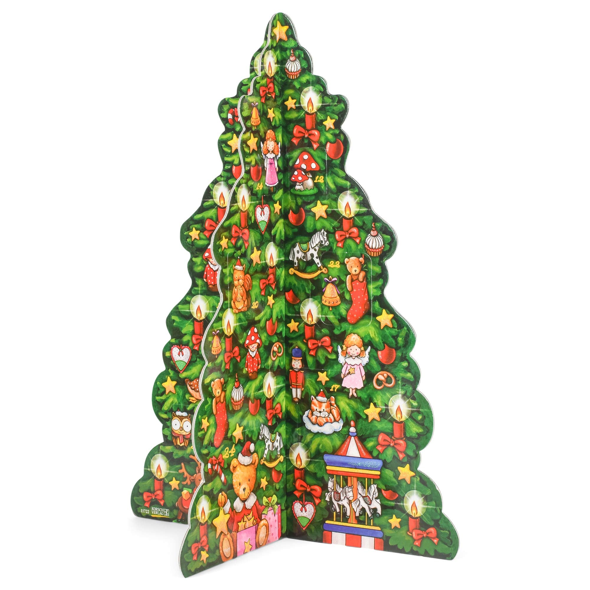 ADVENT-STAND UP TREE EACH