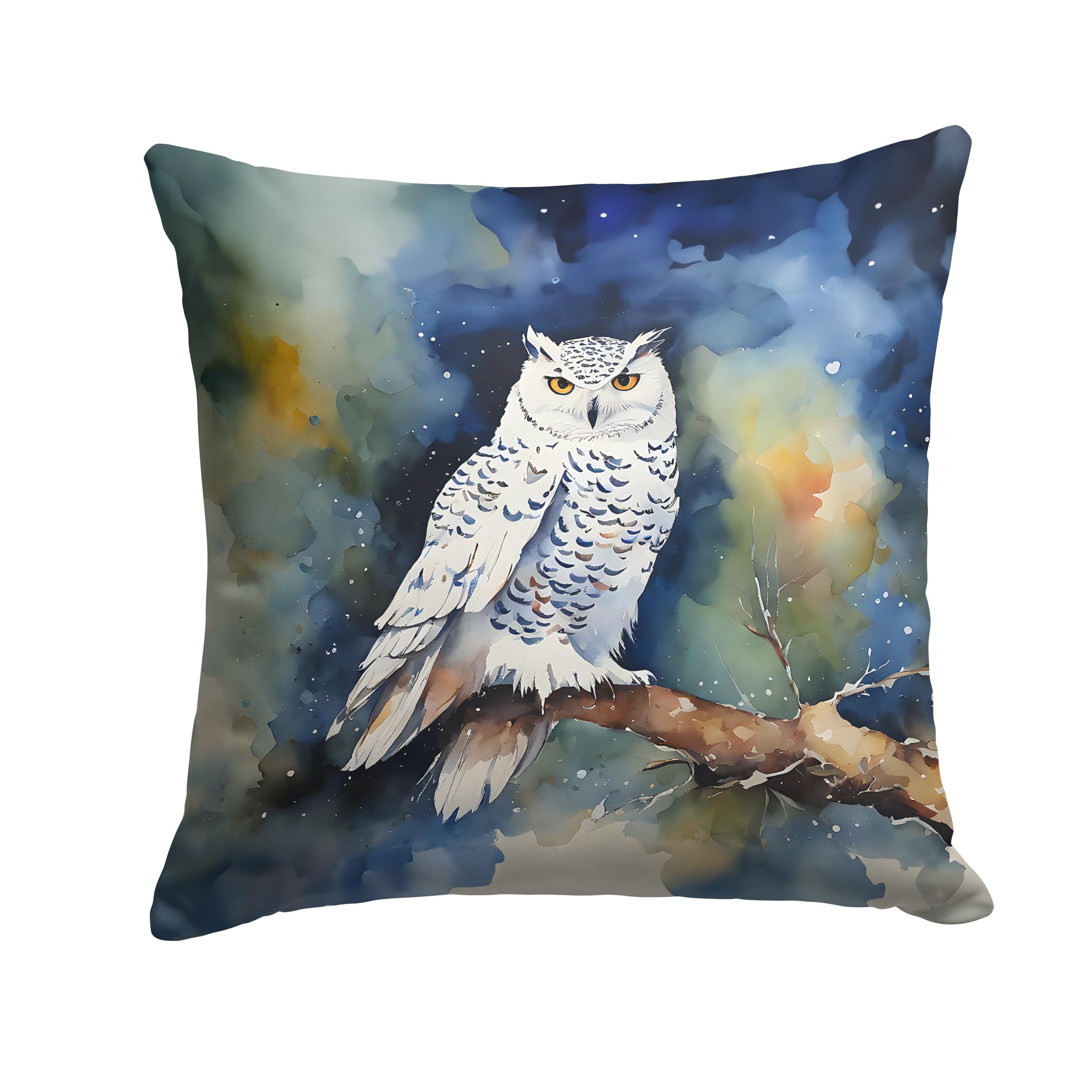 Snowy Owl Throw Pillow