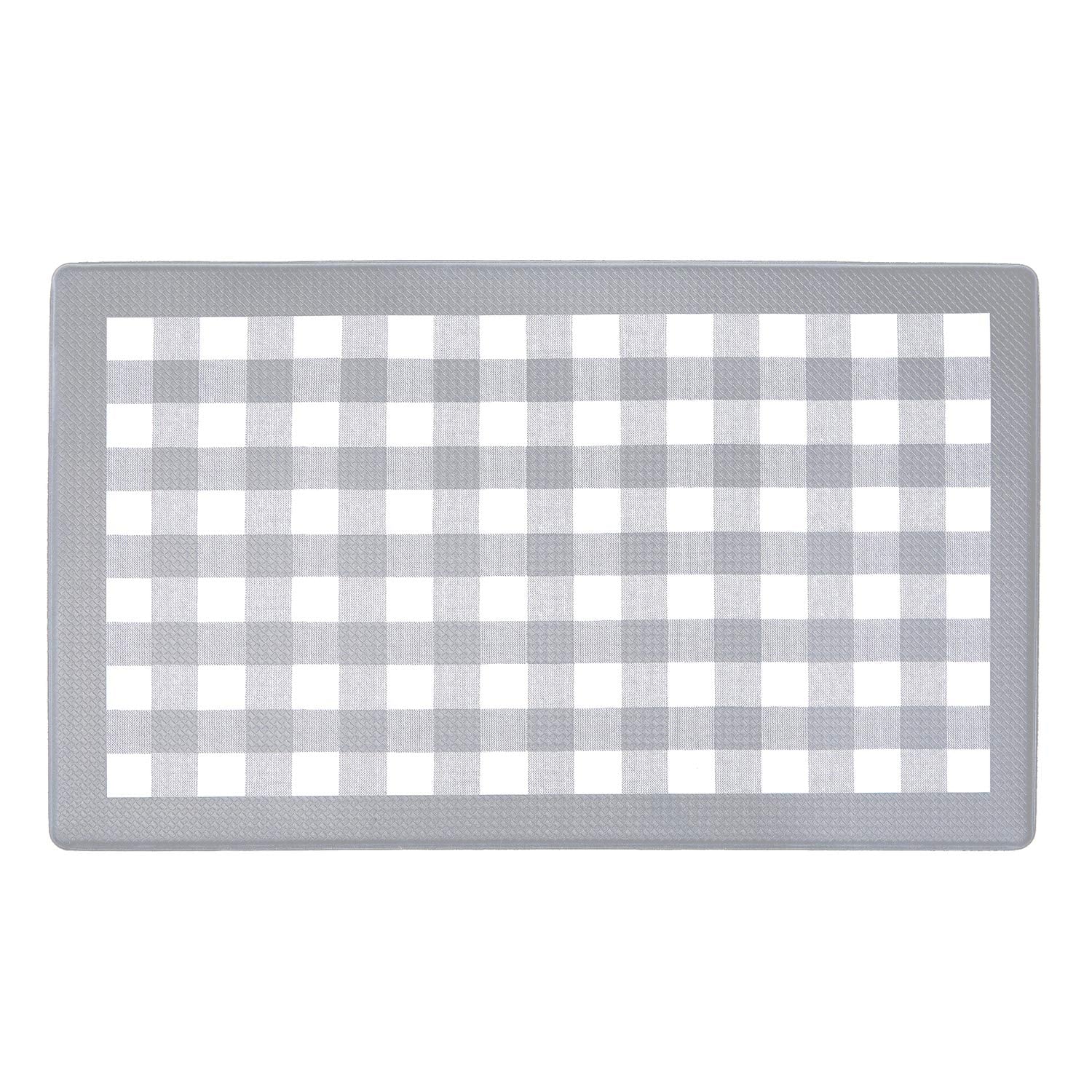 Anti Fatigue Mat 18in. x 30in. - Buffalo Check Grey