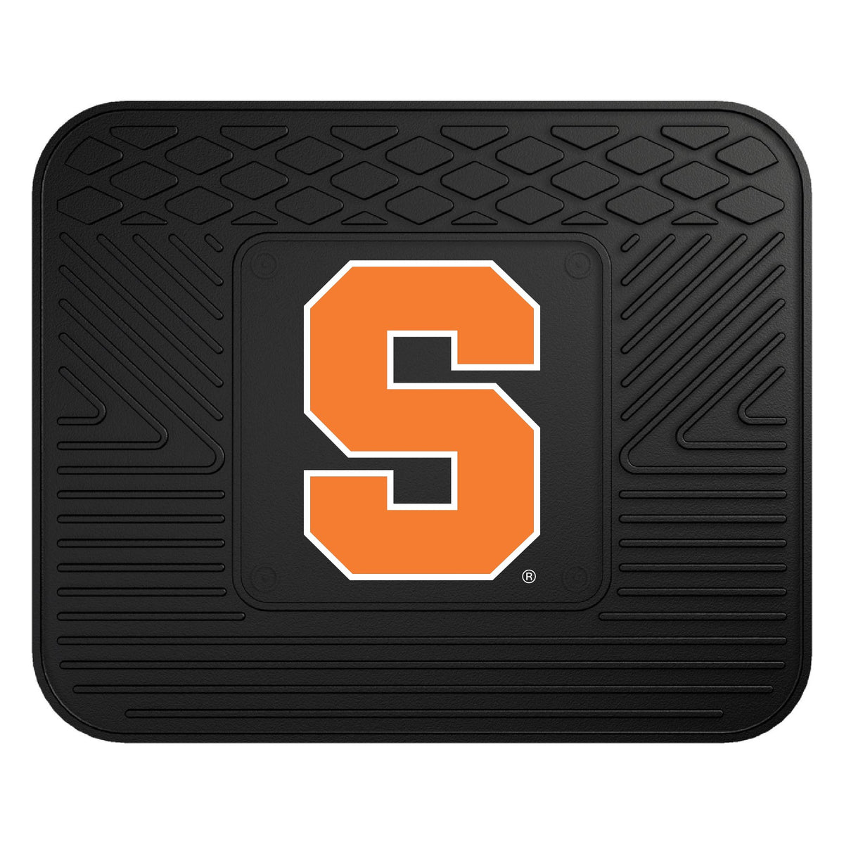 Fanmats Syracuse Orange Back Seat Car Mat - 14In. X 17In.