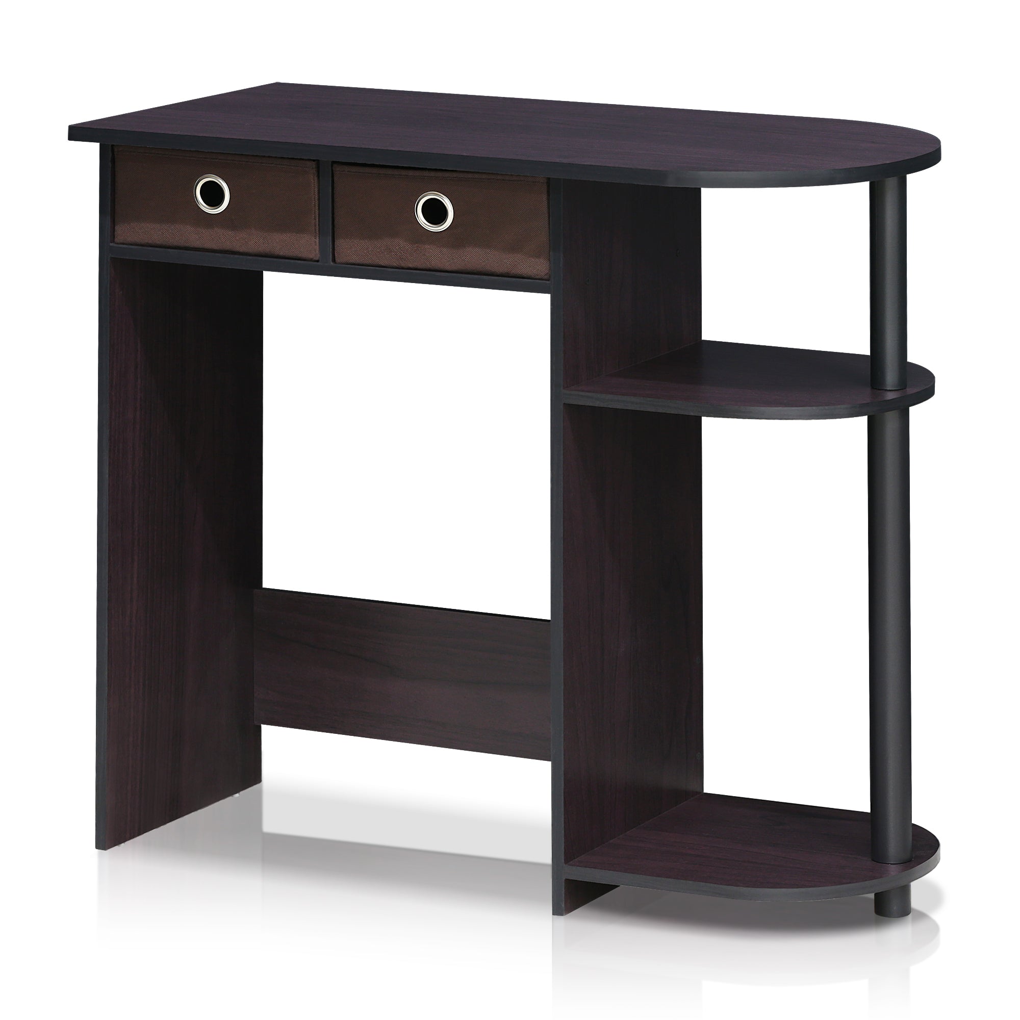 Furinno 11193DWN Go Green Home Laptop Notebook Computer Desk/Table, Dark Walnut