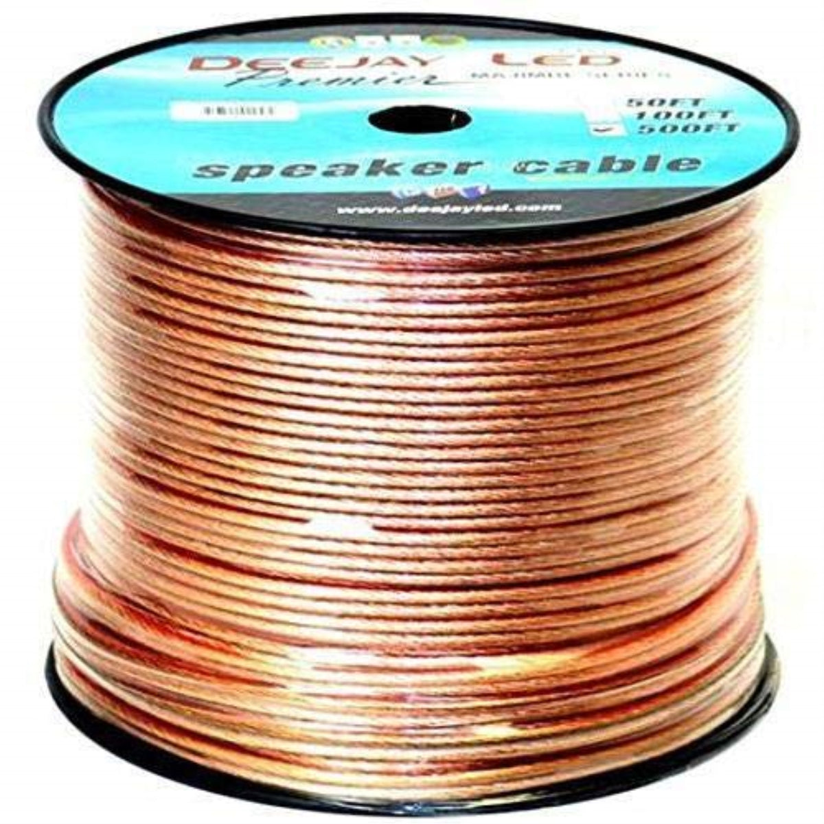 Djl 12Ga 30 Cca 500Ft Speaker Wire Gn Bk