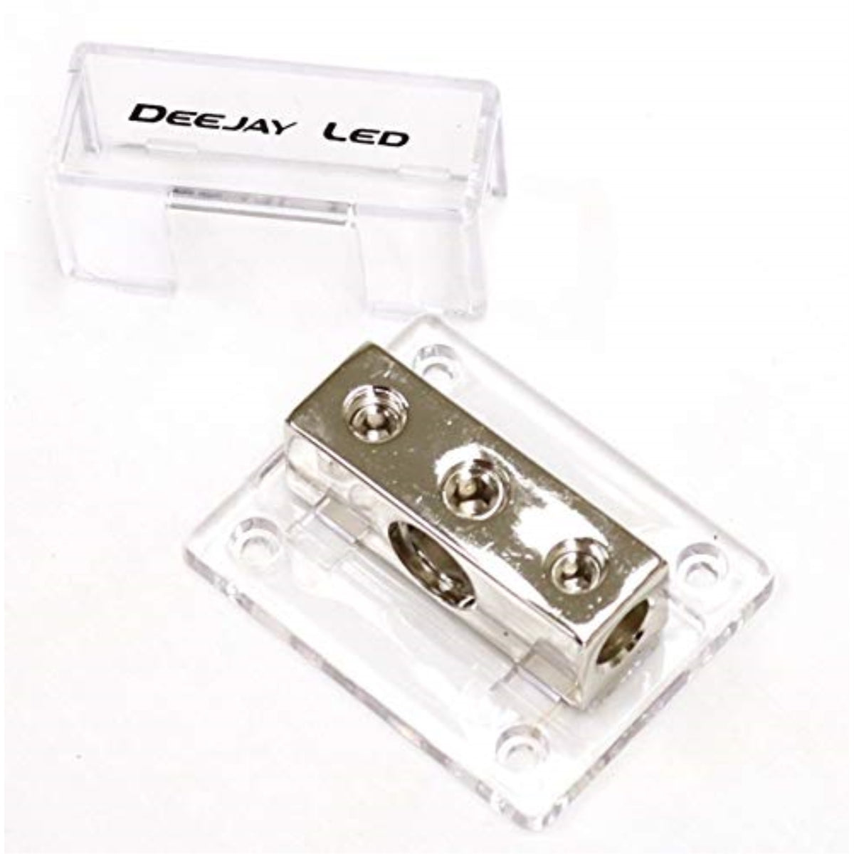 One 0 Gauge To Two 4 Gauge Main Power Distribution Terminal Block