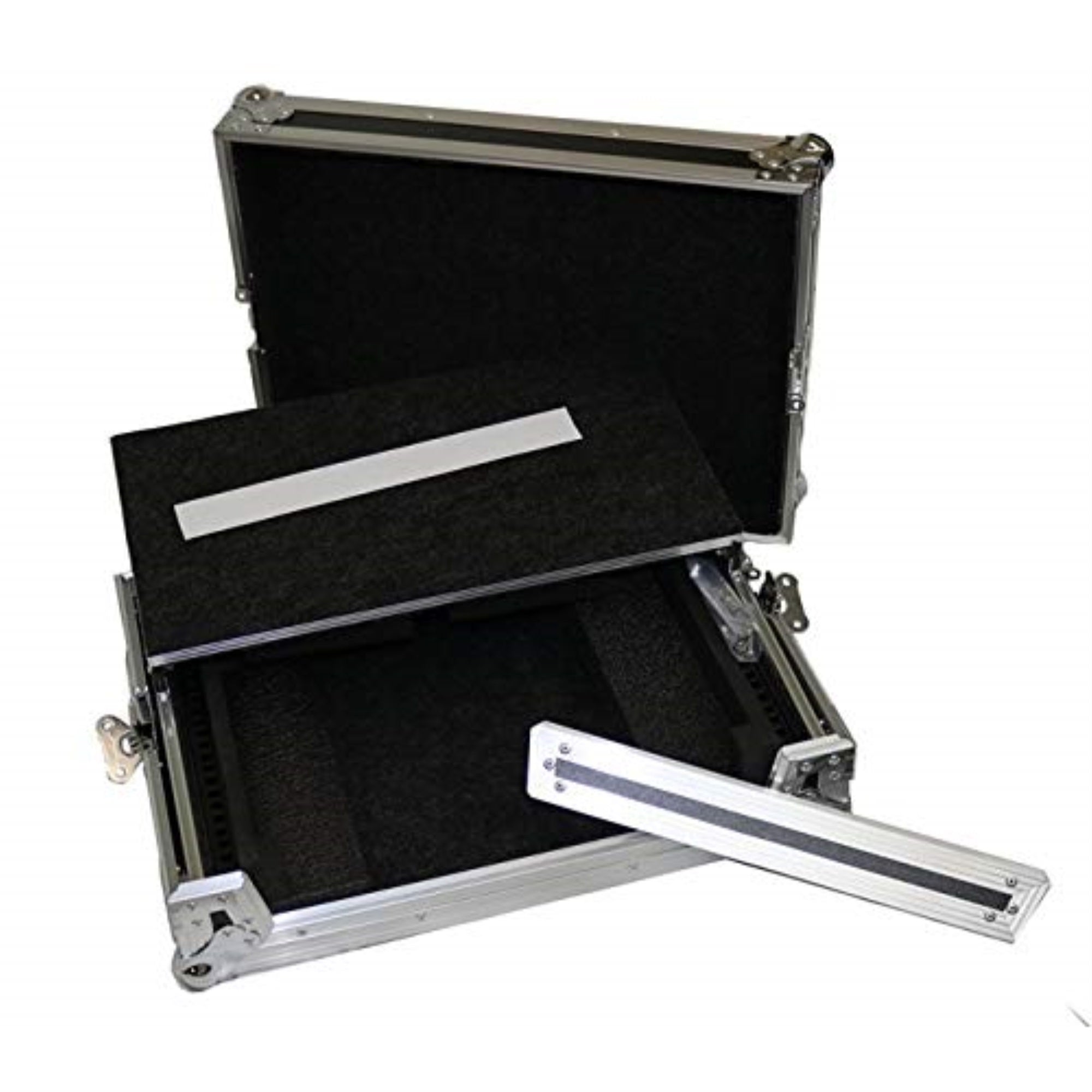 Fly Drive Dj Controller Case Fits Denon Mc6000 Mc6000Mk2 Withlaptop Shelf