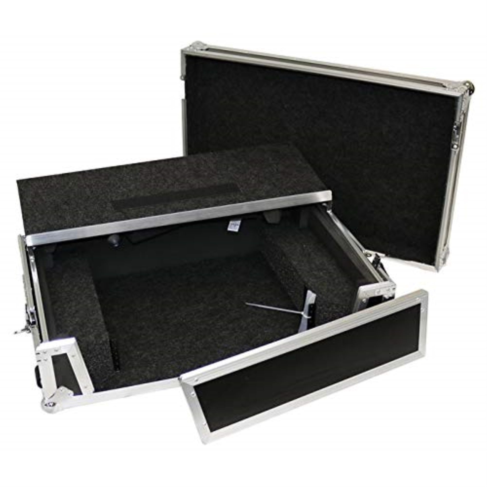 Fly Drive Case For Pioneer Dj Ddj-1000Srt Controller Withlaptop Shelf Black Color