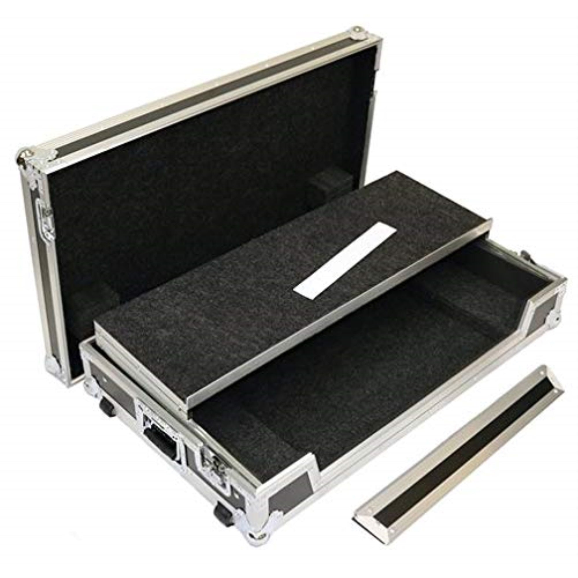 Fly Drive Case For Pioneer Xdj-Xz All-In-One Dj System Withsliding Laptop Shelf Withwheels Black Color