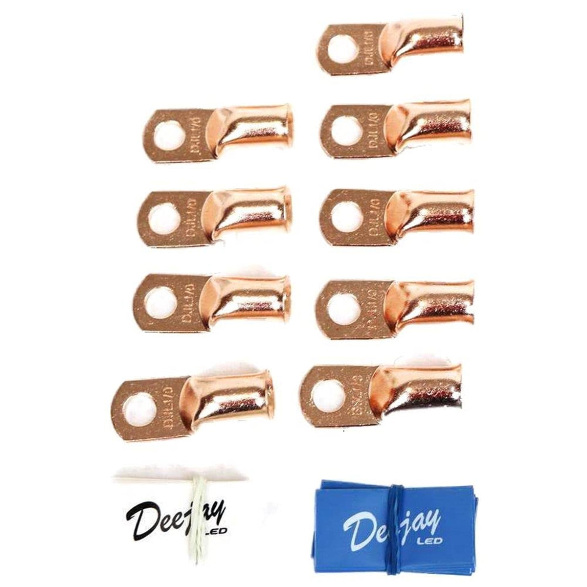 Djl 10 Pack 0 Ga Blue & White Tube