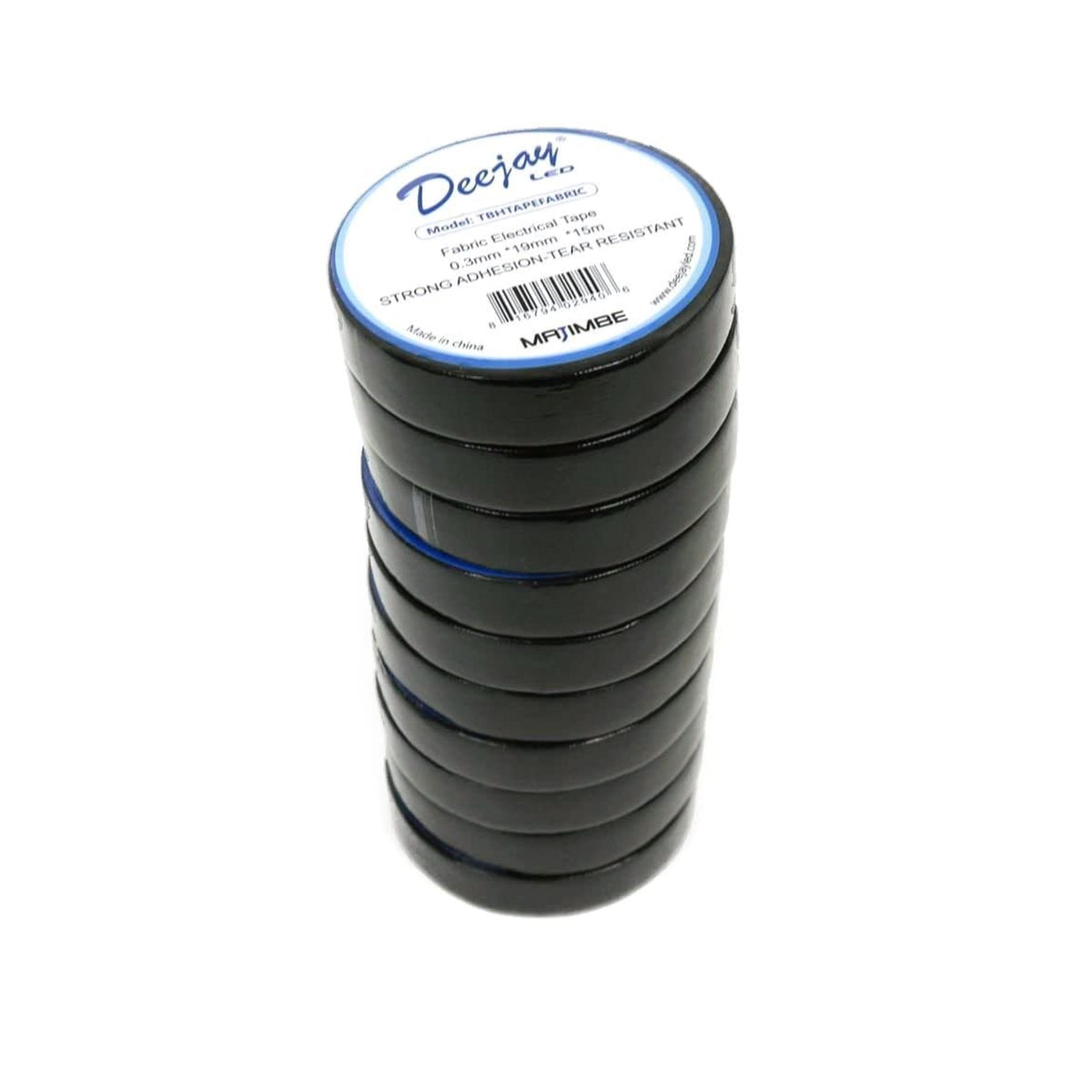 Deejayled Fabric Tape 10 Rolls