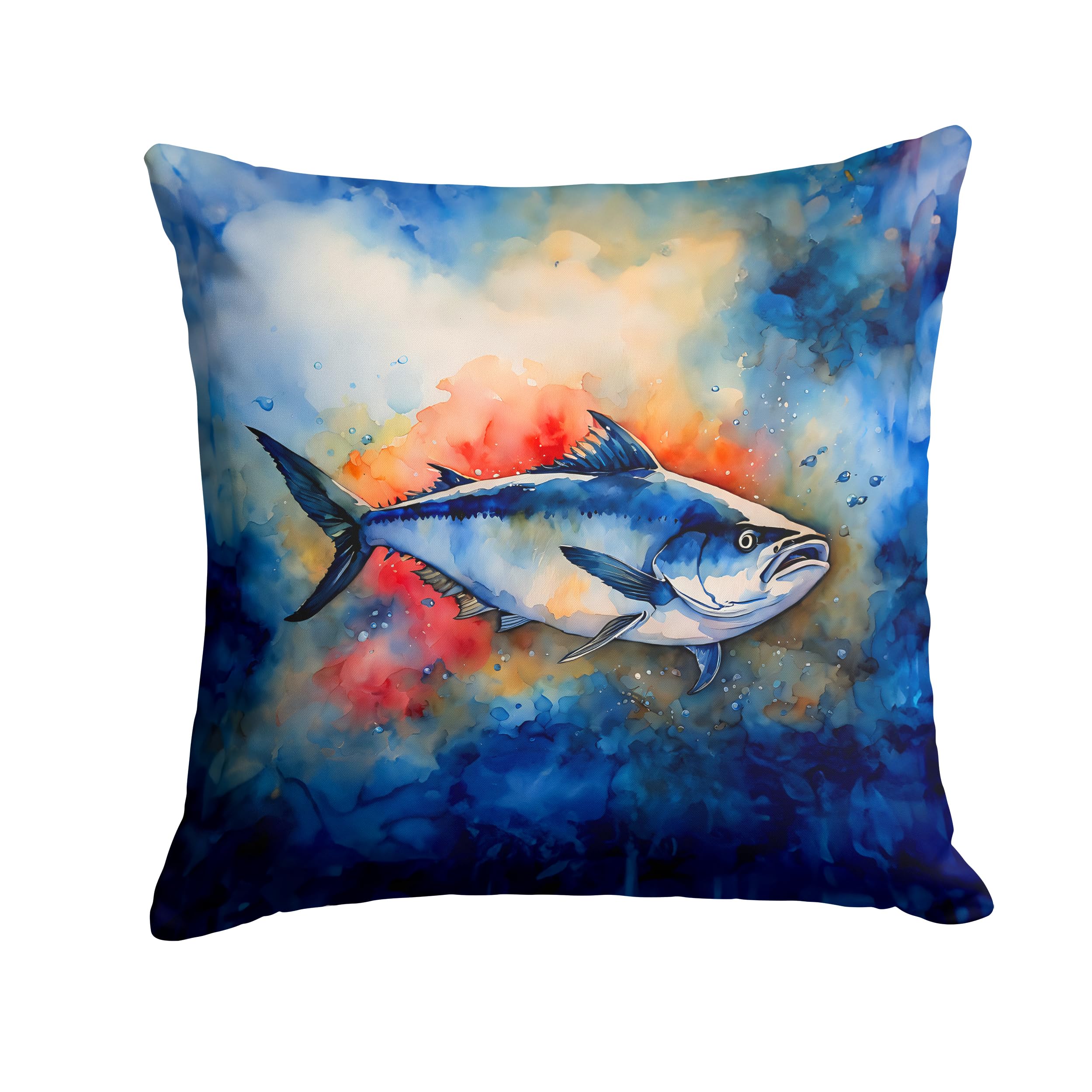 Bluefin Tuna Throw Pillow