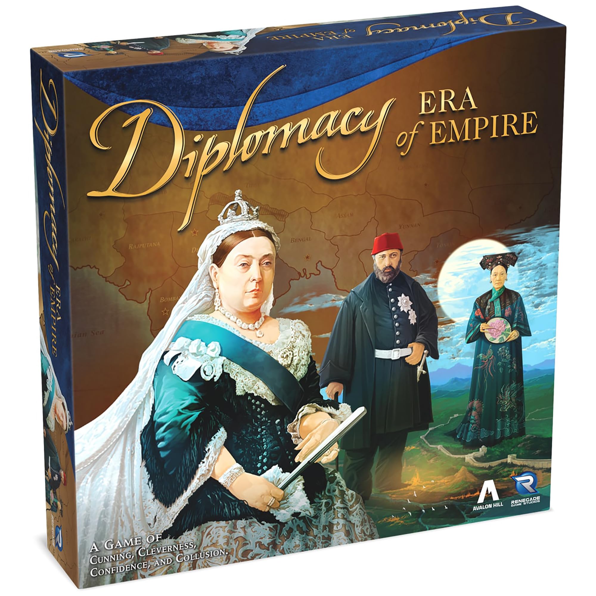 Renegade Game Studios Diplomacy: Era of Empire Strategy Board Game, Ottoman Empire Negotiation Game for 2-7 Players