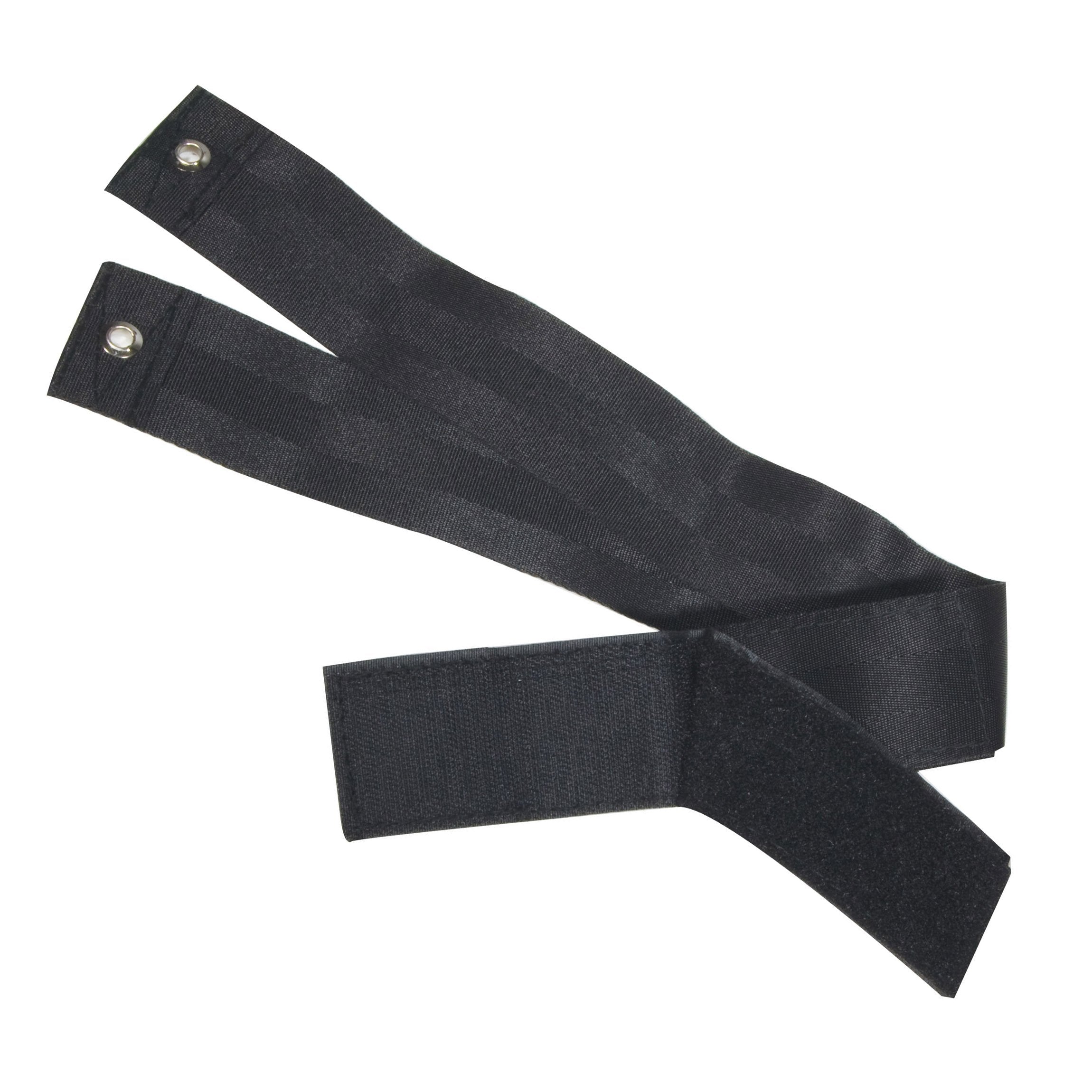 Drive Medical Hook-and-Loop Fastener Wheelchair Seat Belt, Black, 48″ Long