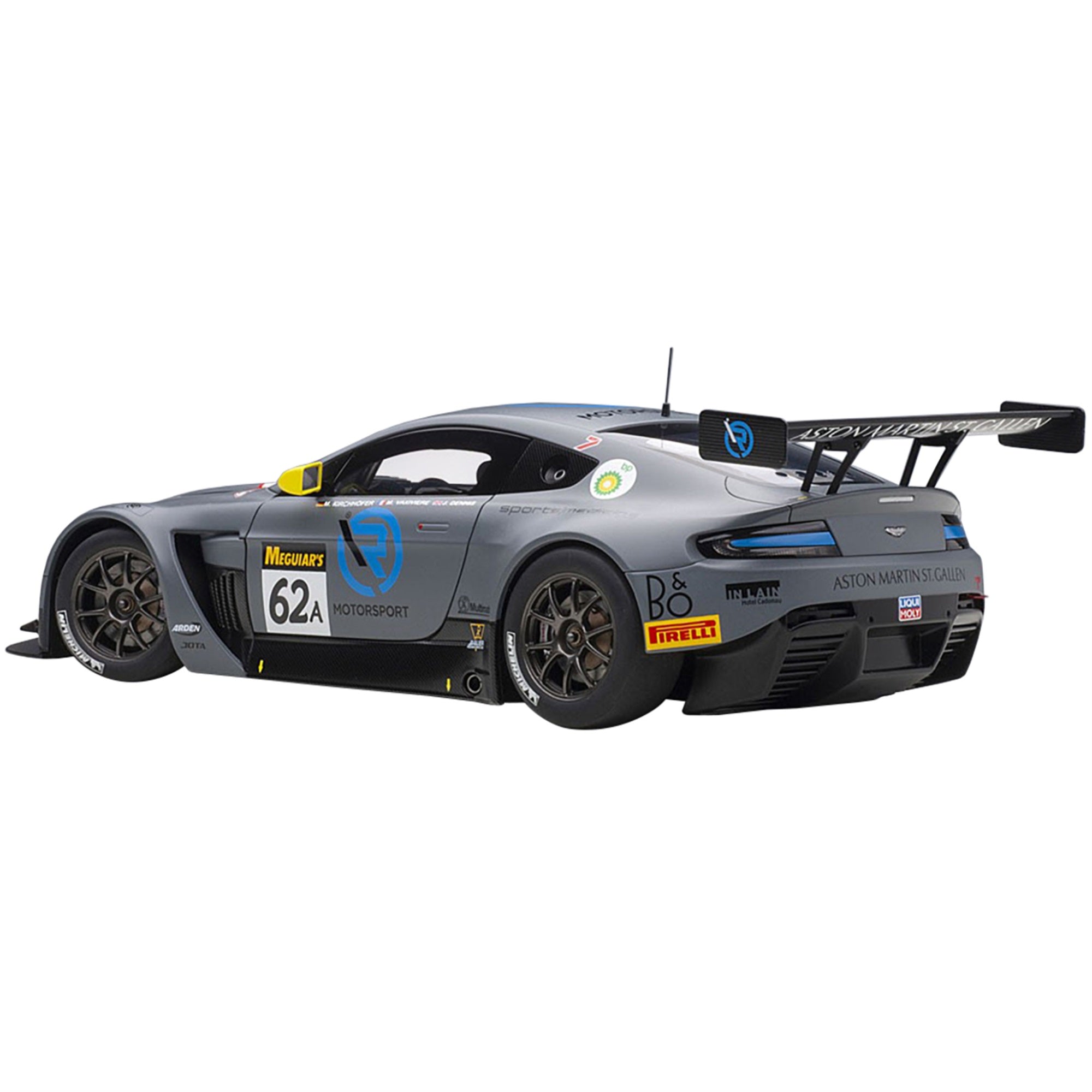 Aston Martin Vantage V12 Gt3 #62A J. Dennis - M. Vaxiviere - M. Kirchhoefer Team R-Motorsport Bathurst 12H (2019) 1/18 Model Car