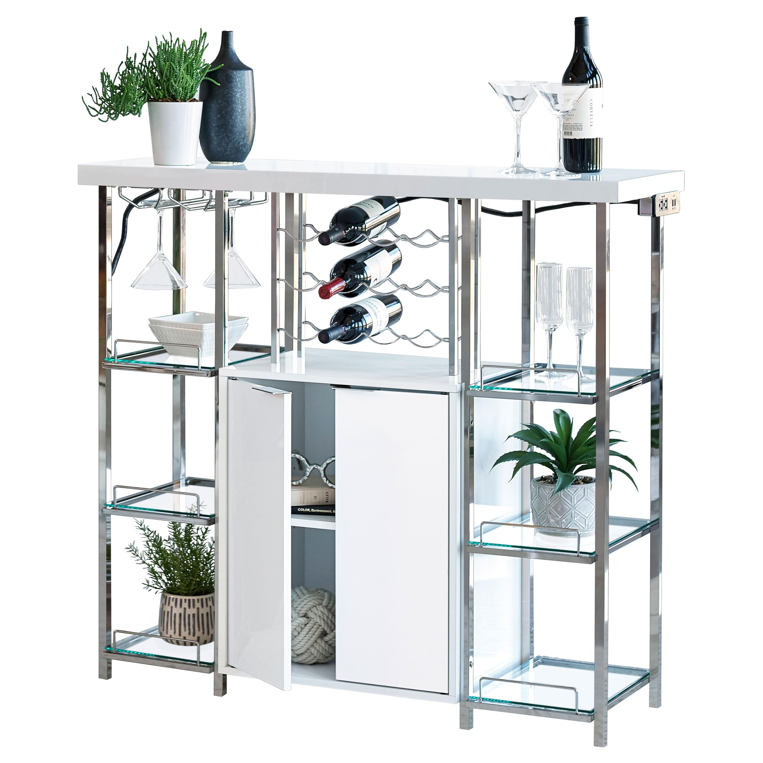 Coaster Co. of America Bar Cabinet