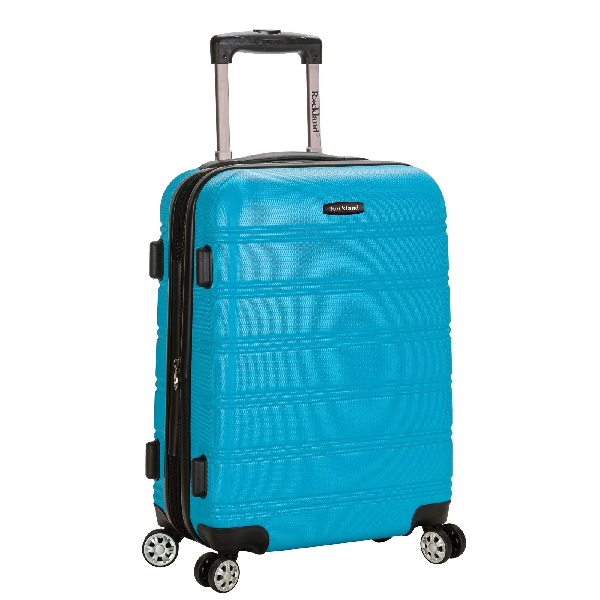 MELBOURNE 20 Inch  EXPANDABLE ABS CARRY ON - TURQUOISE
