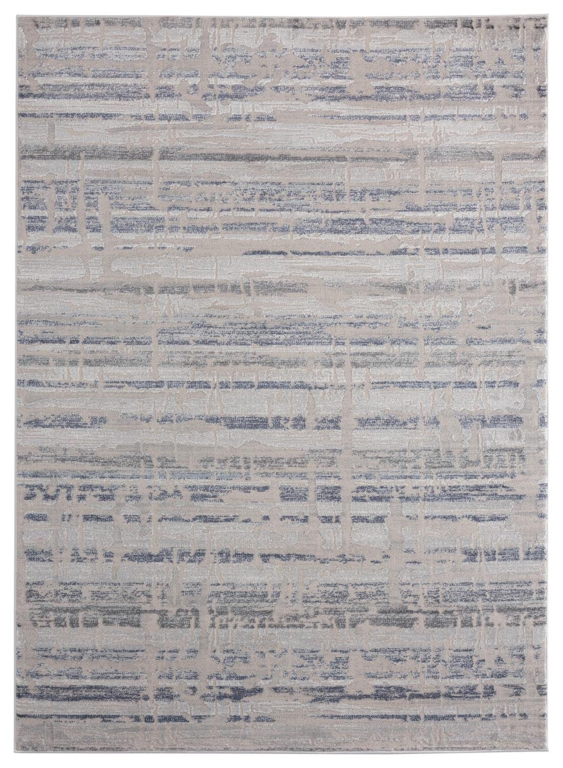 United Weavers Cascades Rainier Blue Oversize Rug 126 x 15”